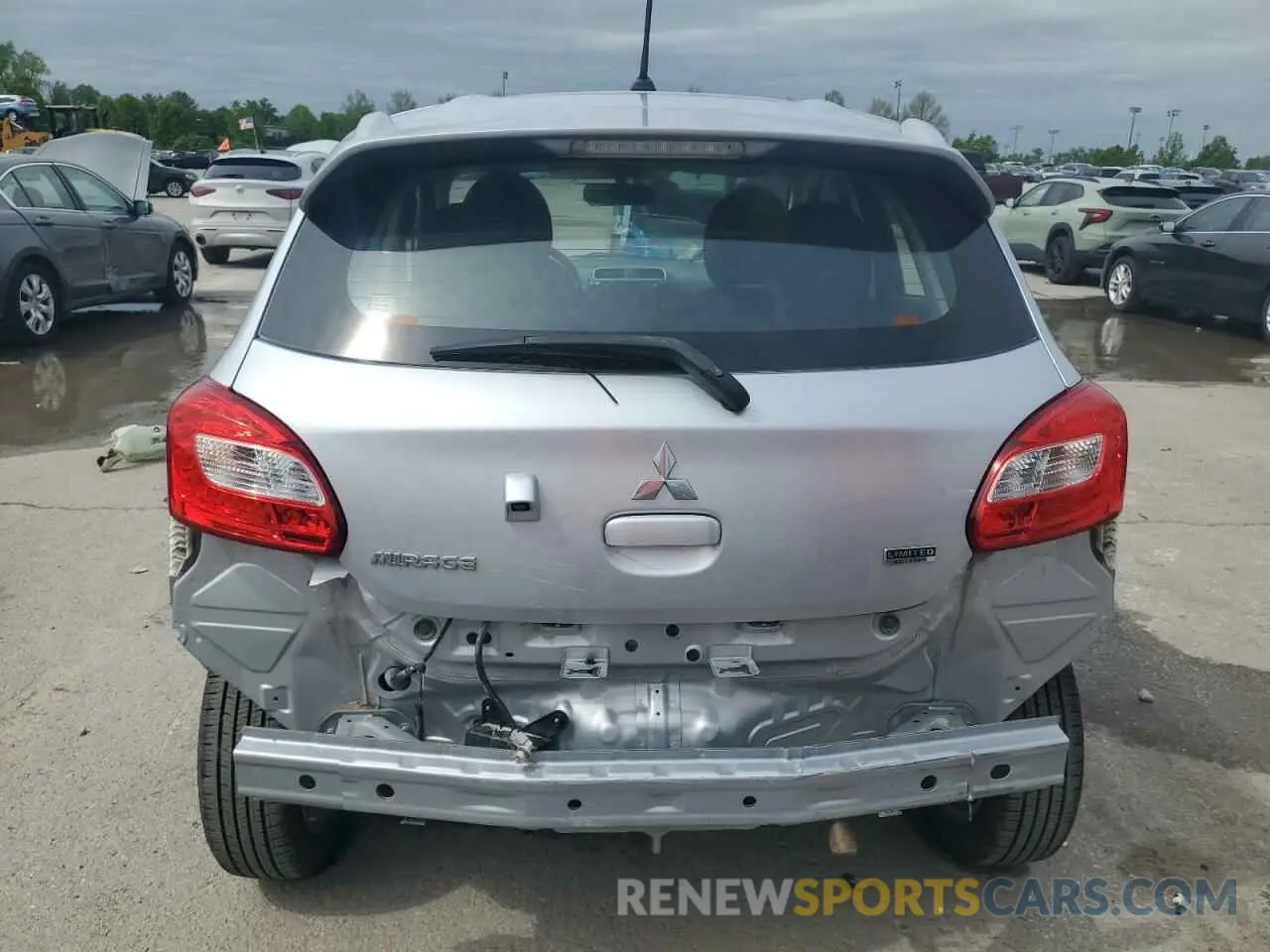 6 Photograph of a damaged car ML32A5HJ2LH009775 MITSUBISHI MIRAGE LE 2020
