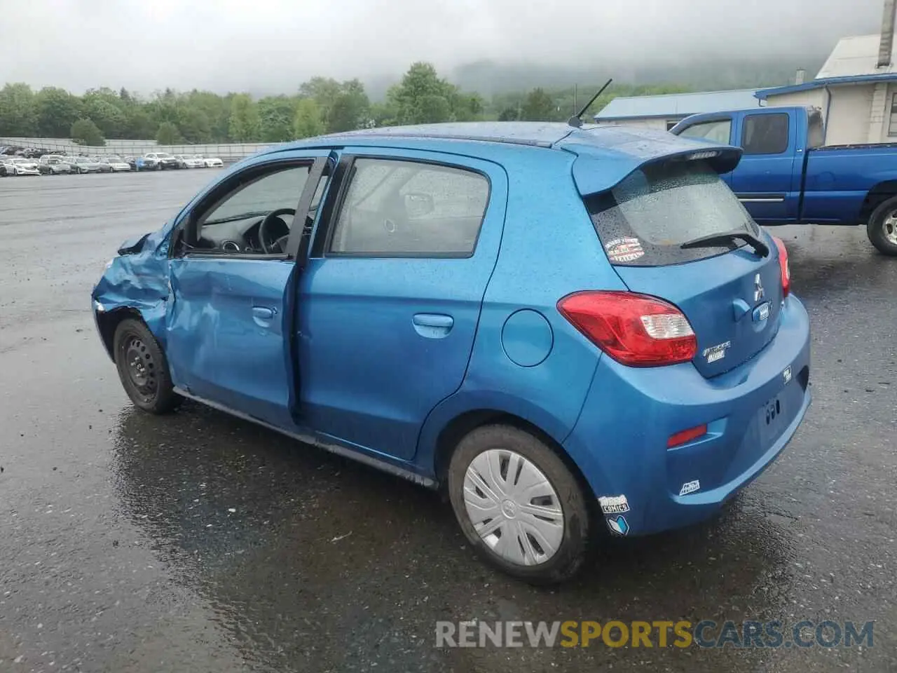 2 Photograph of a damaged car ML32A5HJ5LH010631 MITSUBISHI MIRAGE LE 2020