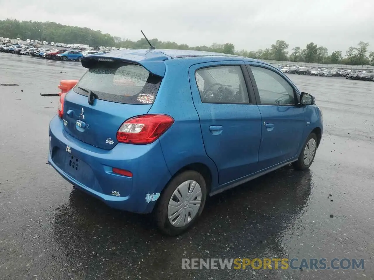 3 Photograph of a damaged car ML32A5HJ5LH010631 MITSUBISHI MIRAGE LE 2020