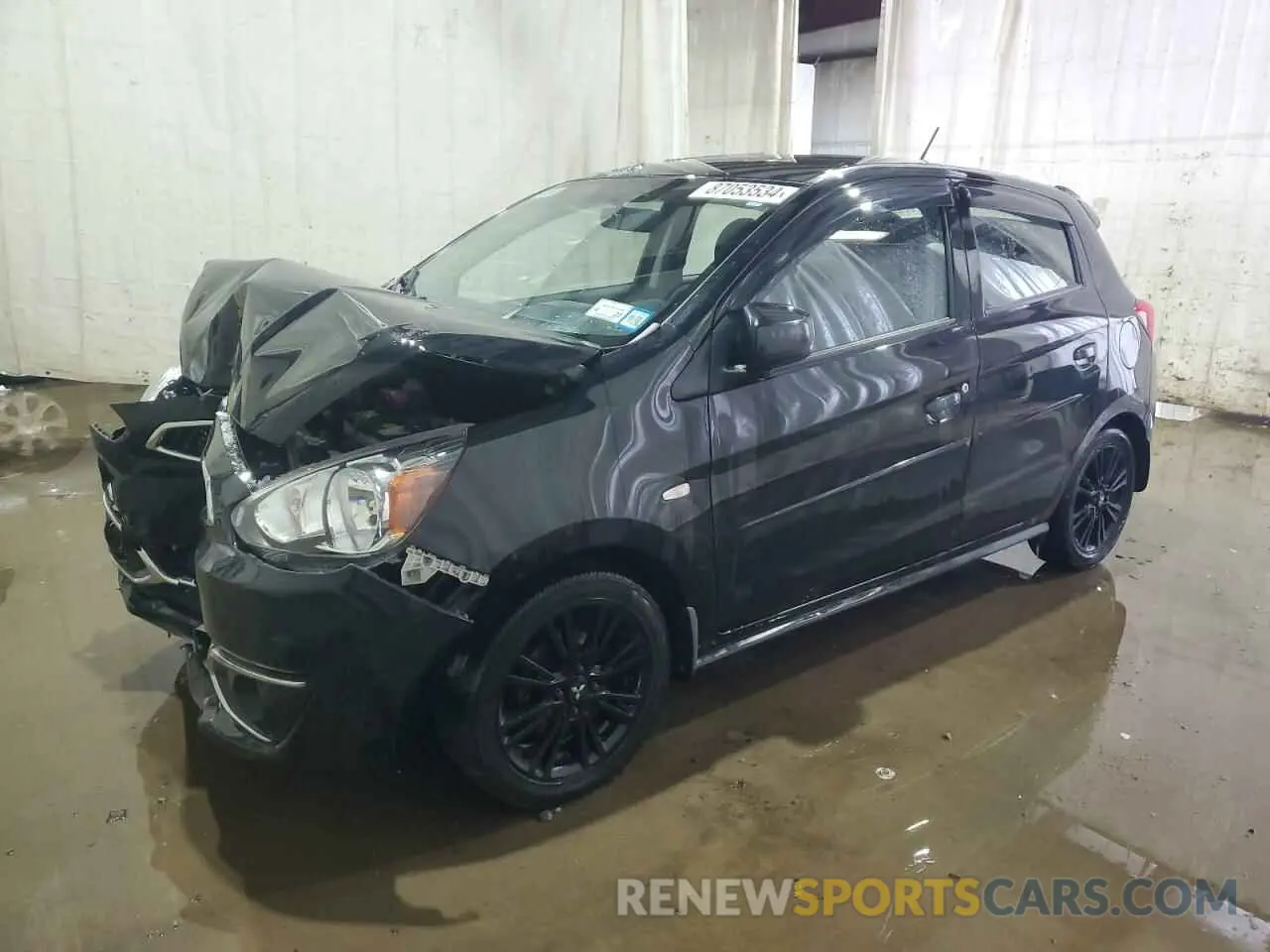 1 Photograph of a damaged car ML32A5HJ7LH006760 MITSUBISHI MIRAGE LE 2020