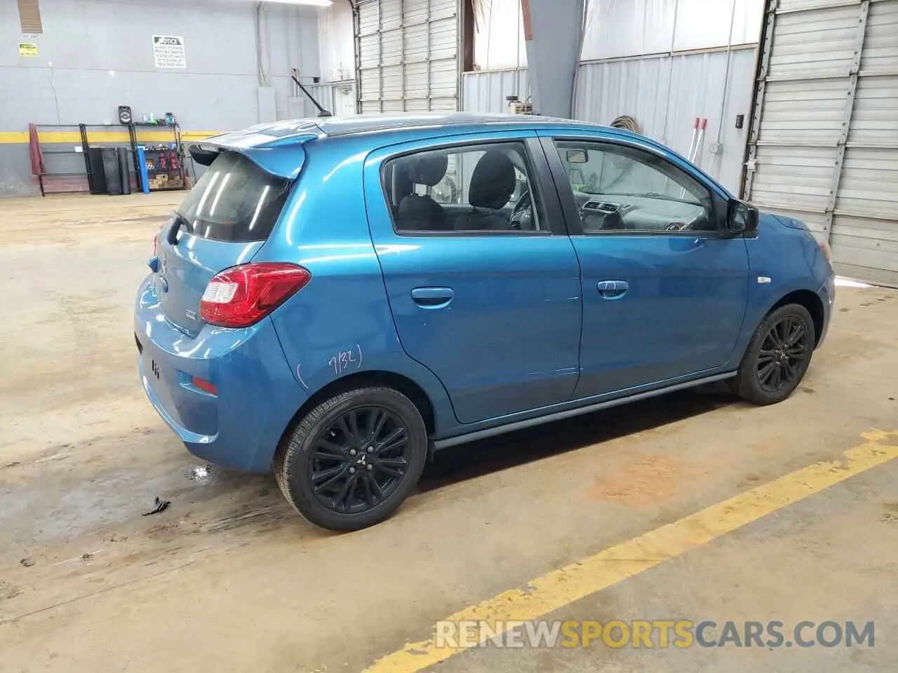 3 Photograph of a damaged car ML32A5HJ8LH005178 MITSUBISHI MIRAGE LE 2020