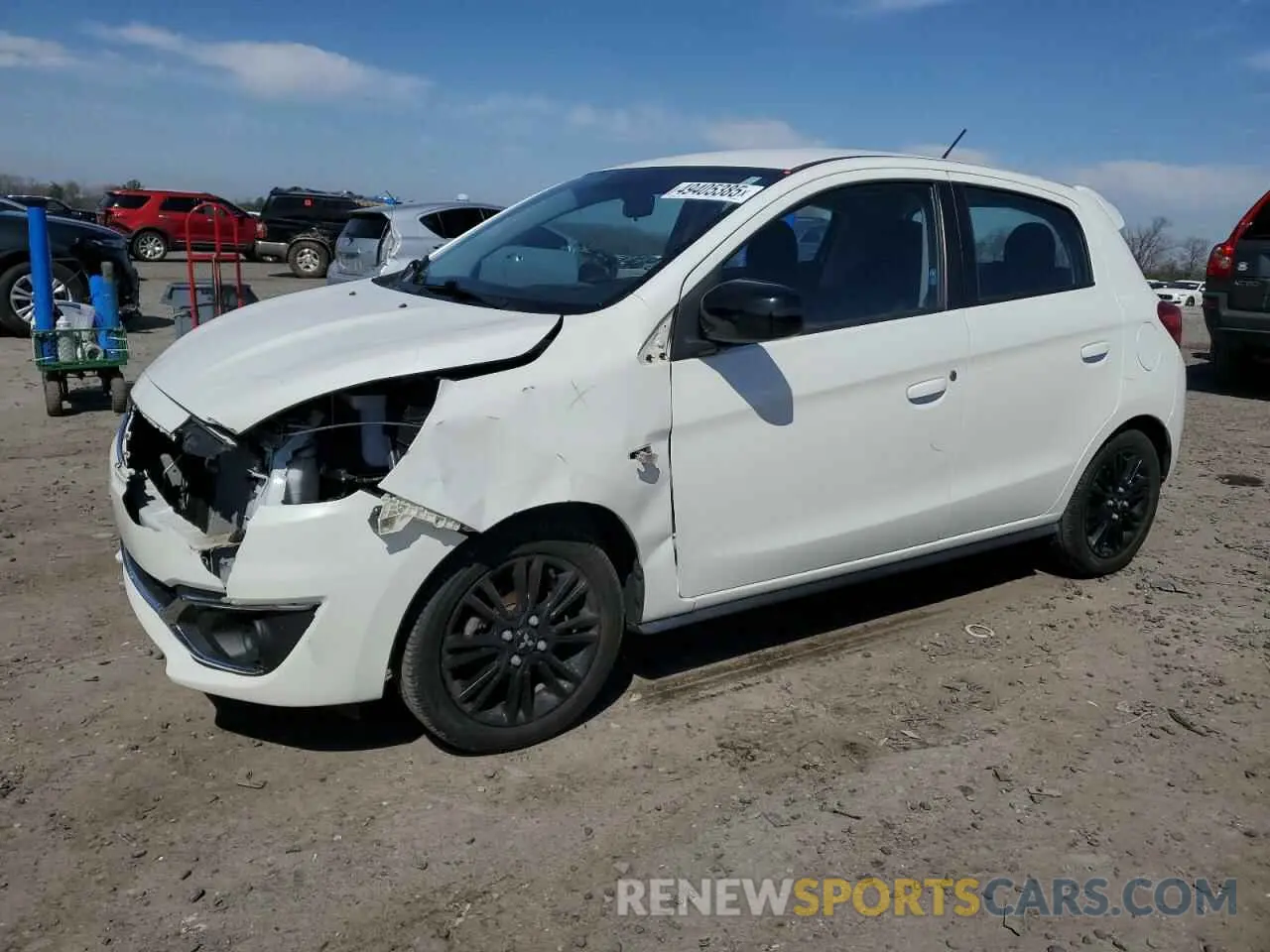 1 Photograph of a damaged car ML32A5HJXLH010706 MITSUBISHI MIRAGE LE 2020