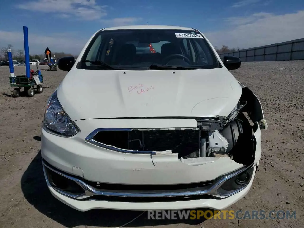 5 Photograph of a damaged car ML32A5HJXLH010706 MITSUBISHI MIRAGE LE 2020
