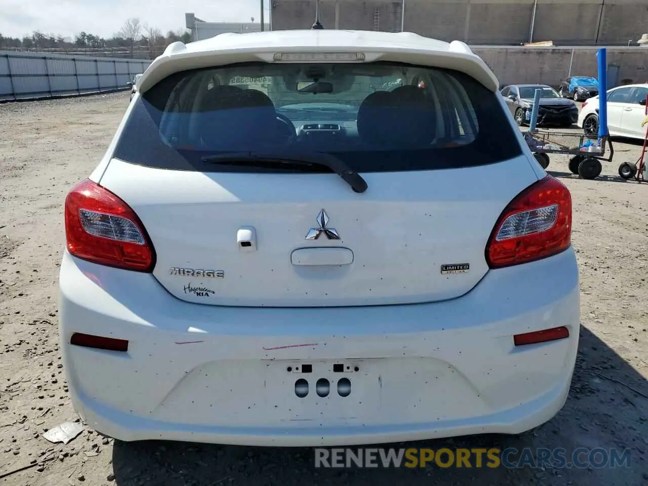 6 Photograph of a damaged car ML32A5HJXLH010706 MITSUBISHI MIRAGE LE 2020
