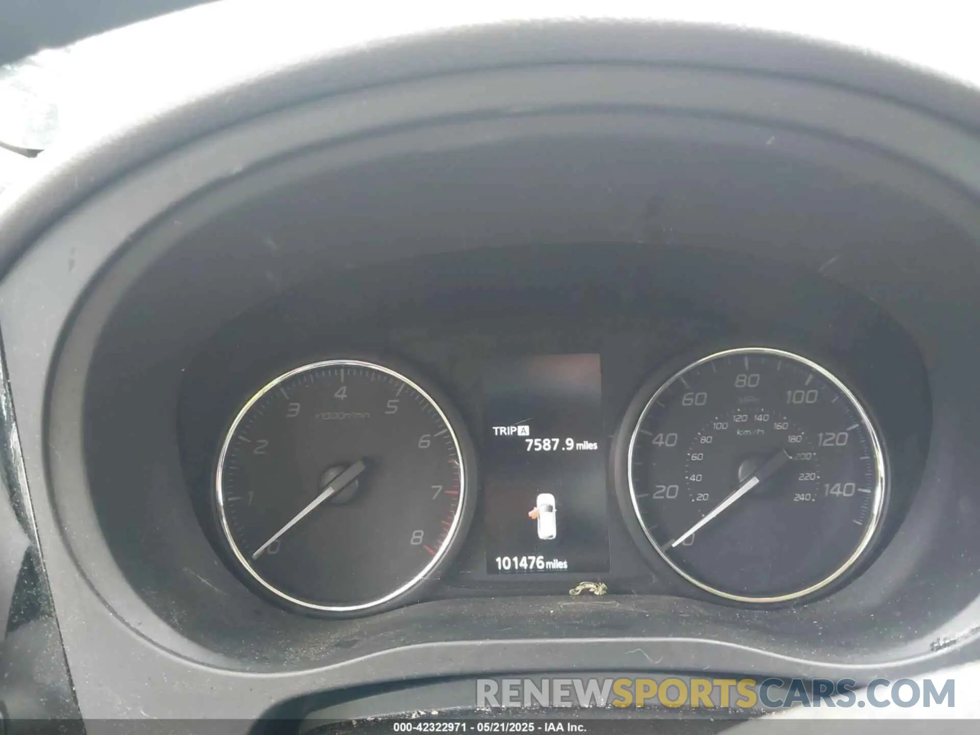 7 Photograph of a damaged car JA4AD2A32KZ005481 MITSUBISHI OUTLANDER 2019