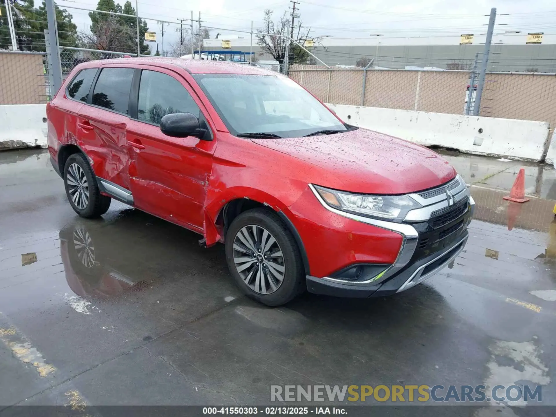 1 Photograph of a damaged car JA4AD2A32KZ032101 MITSUBISHI OUTLANDER 2019