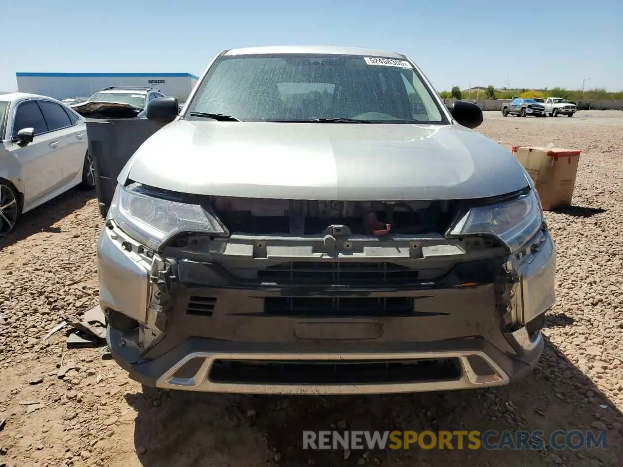 5 Photograph of a damaged car JA4AD2A32KZ038092 MITSUBISHI OUTLANDER 2019
