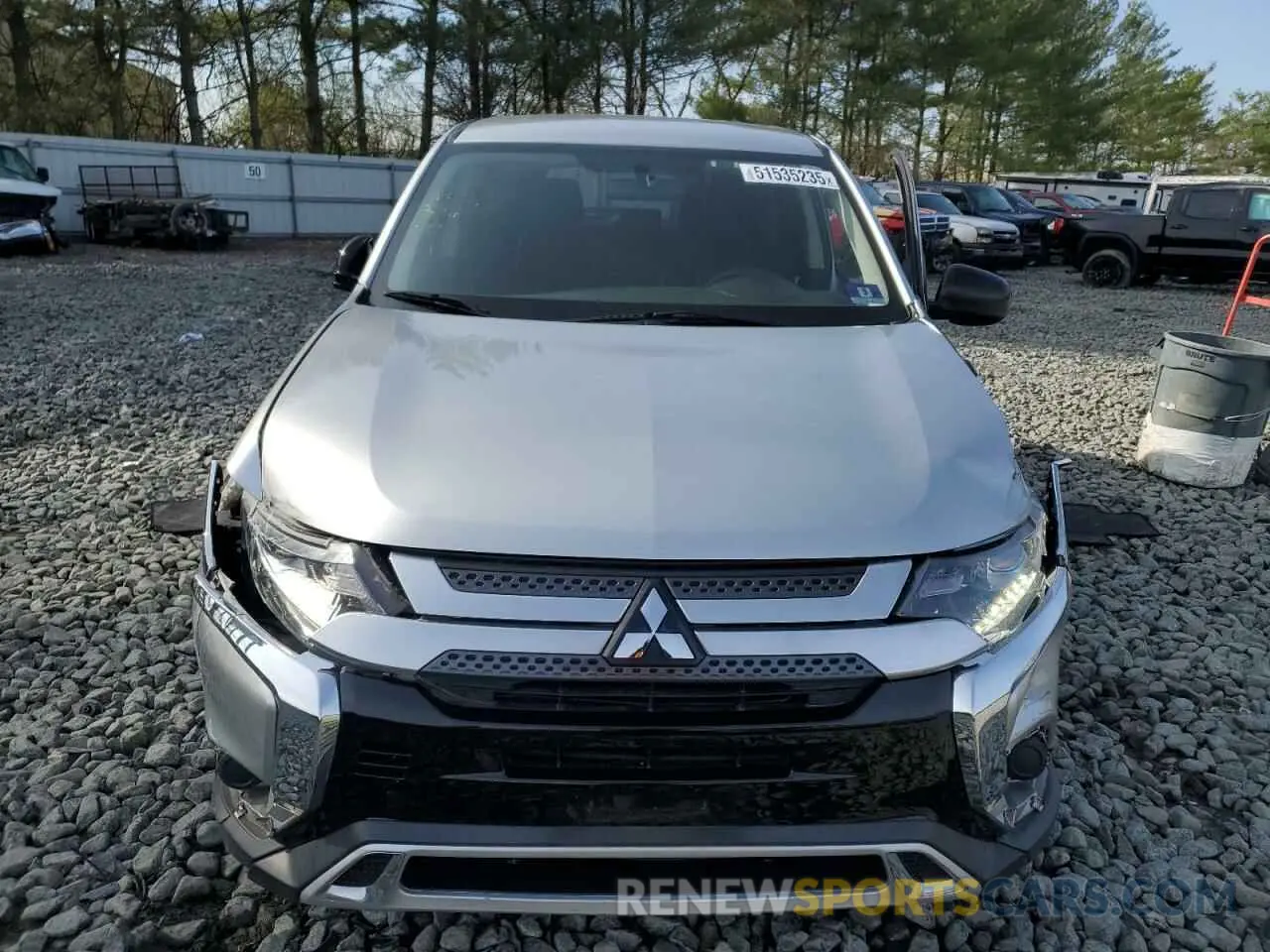 5 Photograph of a damaged car JA4AD2A33KZ053507 MITSUBISHI OUTLANDER 2019