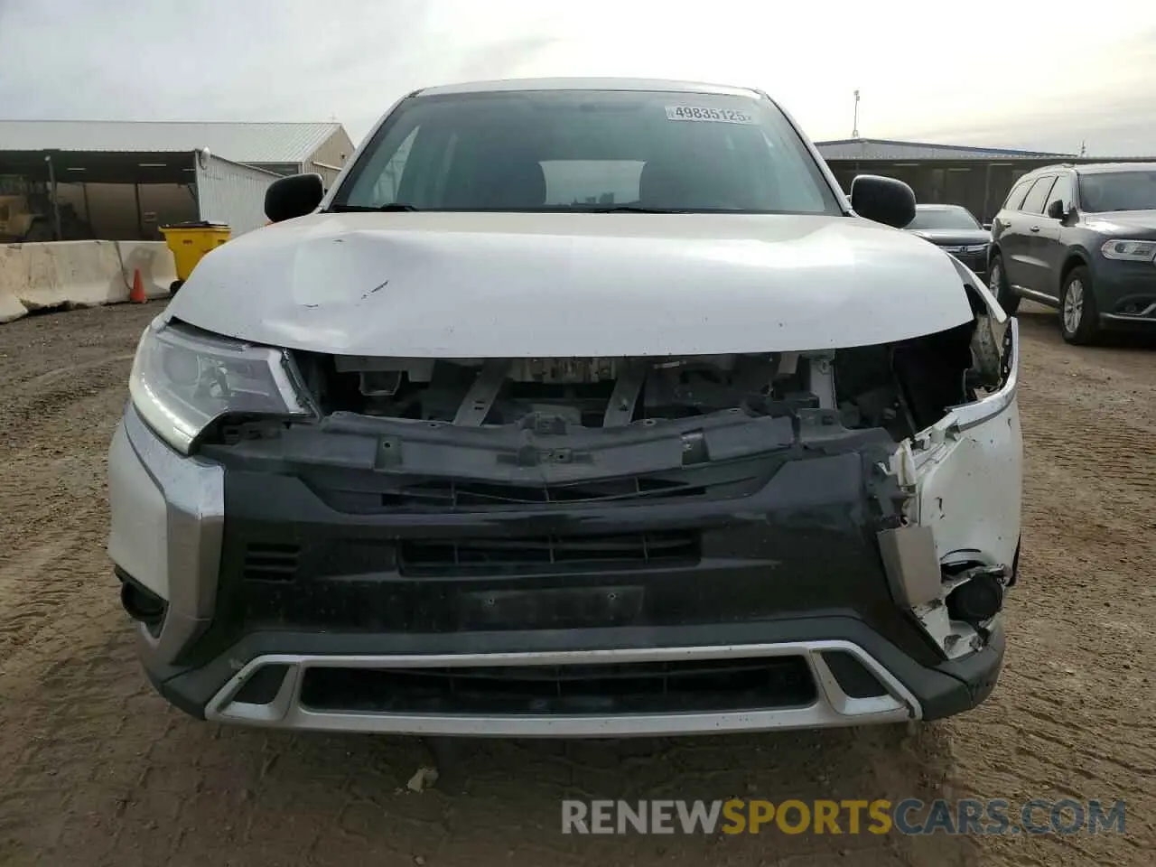 5 Photograph of a damaged car JA4AD2A34KZ008270 MITSUBISHI OUTLANDER 2019