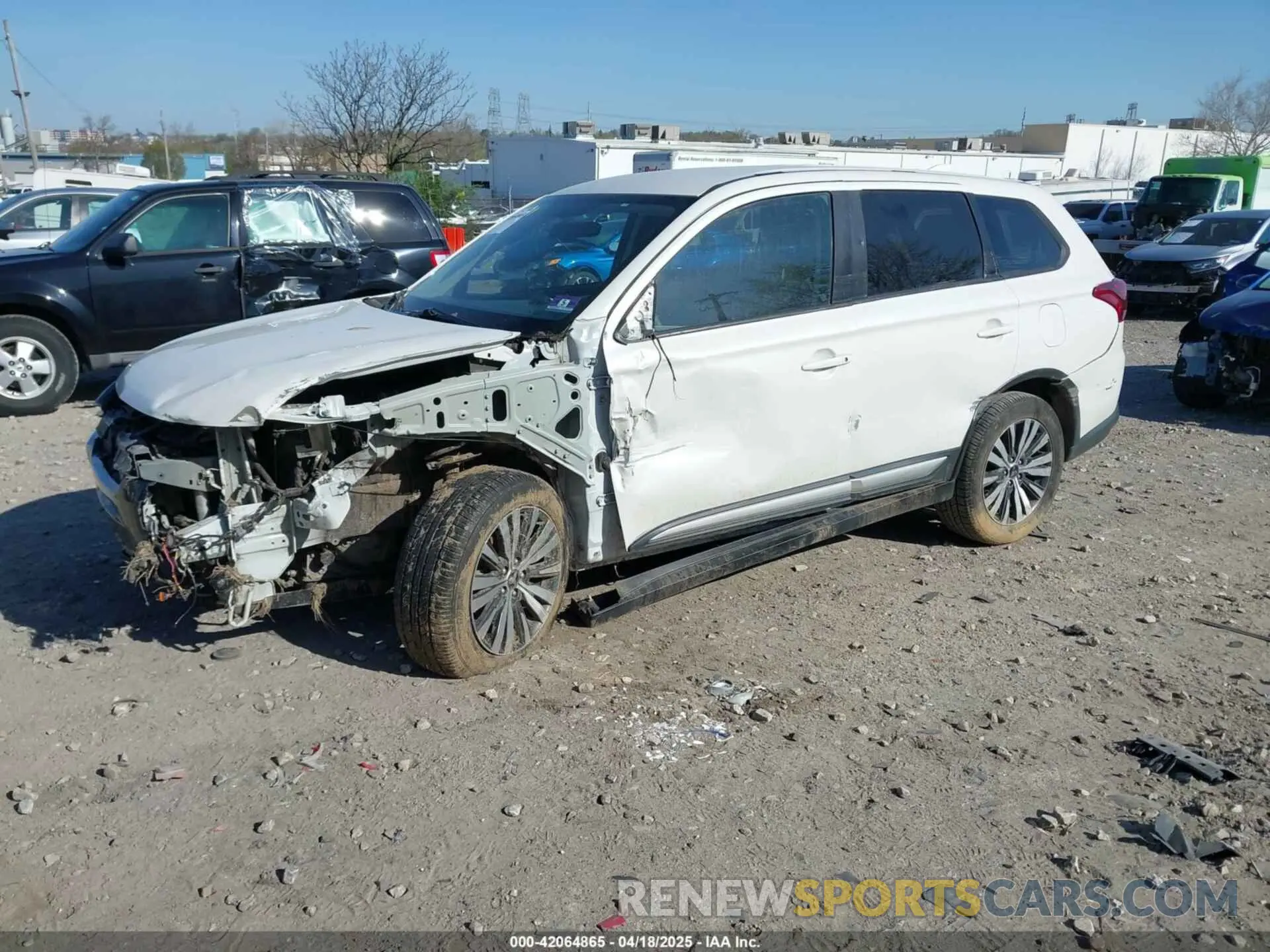 2 Photograph of a damaged car JA4AD2A36KZ038502 MITSUBISHI OUTLANDER 2019