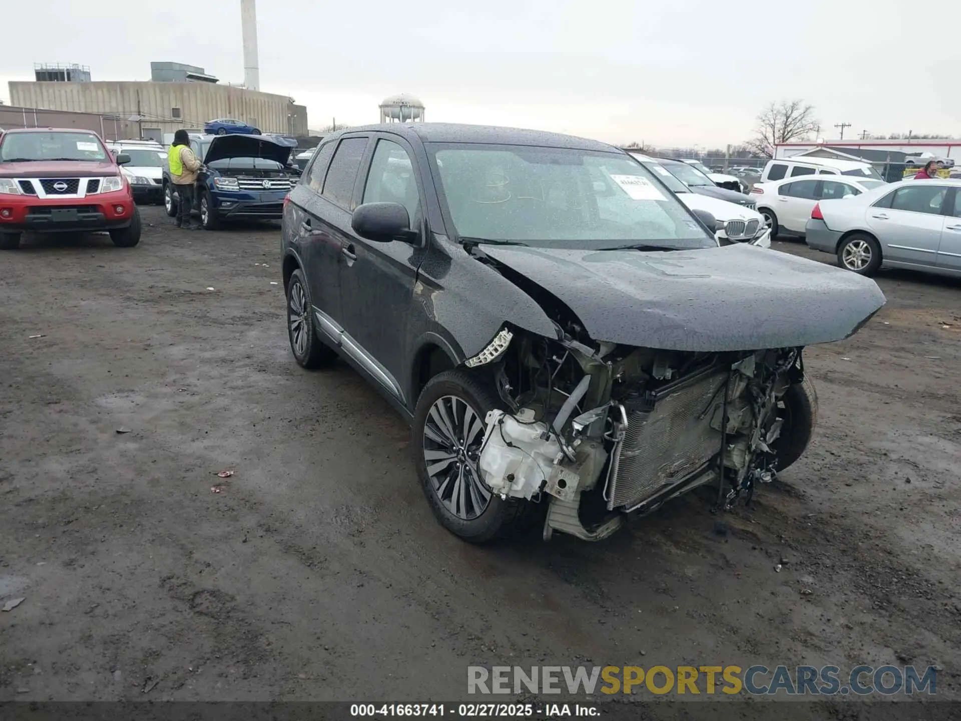 1 Photograph of a damaged car JA4AD2A36KZ050732 MITSUBISHI OUTLANDER 2019