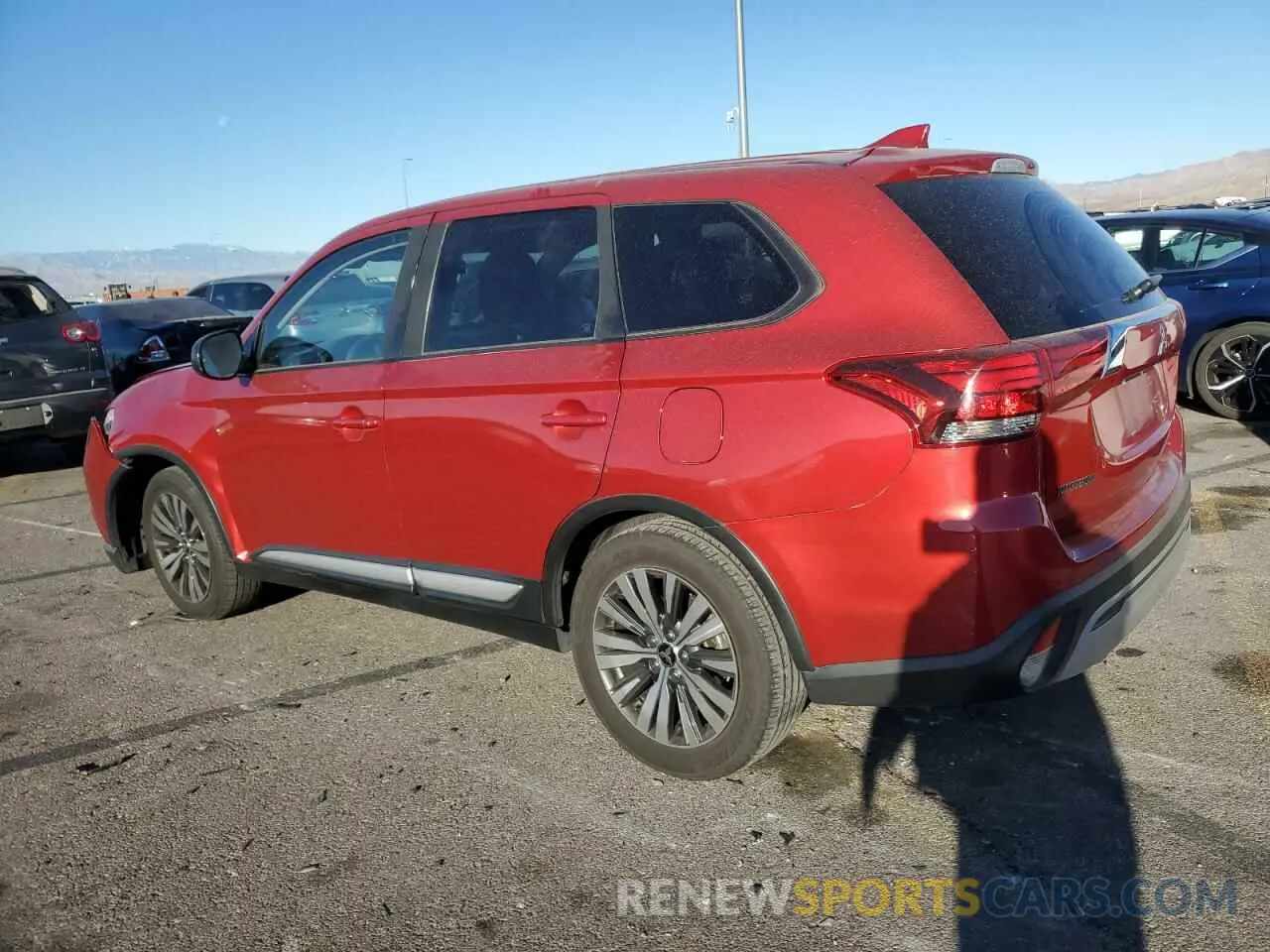 2 Photograph of a damaged car JA4AD2A36KZ055266 MITSUBISHI OUTLANDER 2019