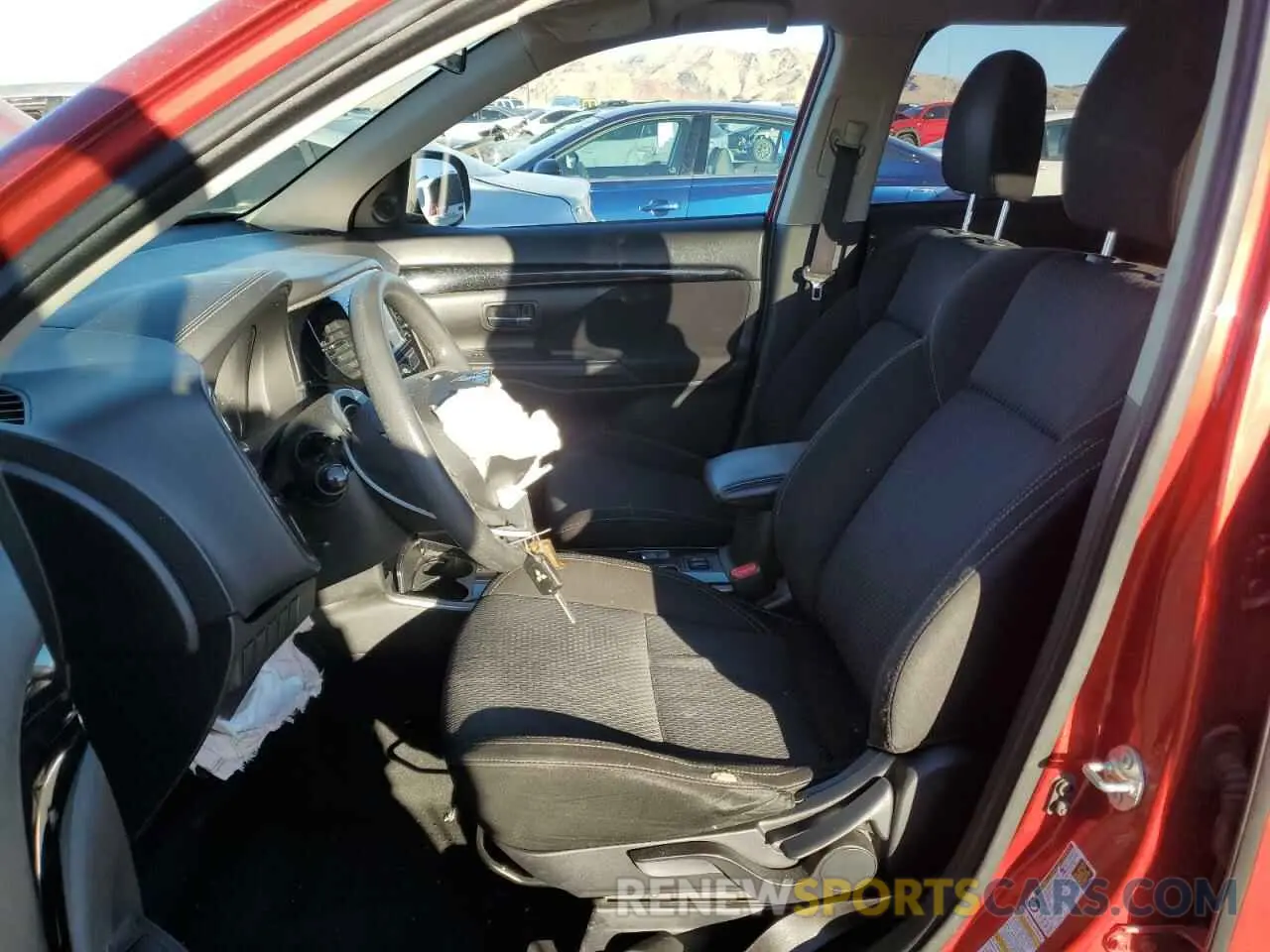 7 Photograph of a damaged car JA4AD2A36KZ055266 MITSUBISHI OUTLANDER 2019