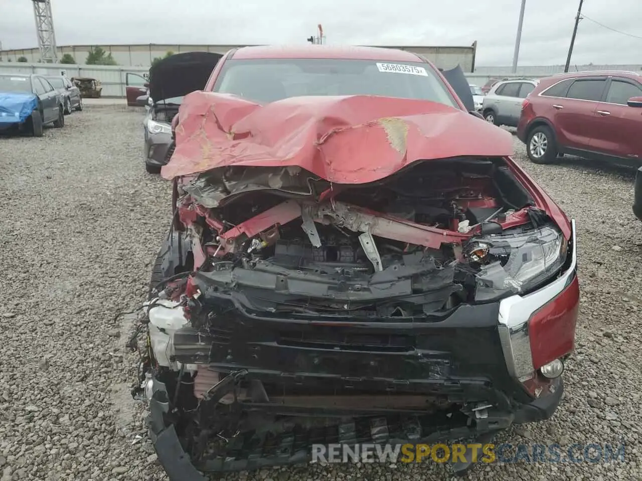 5 Photograph of a damaged car JA4AD3A30KZ003041 MITSUBISHI OUTLANDER 2019