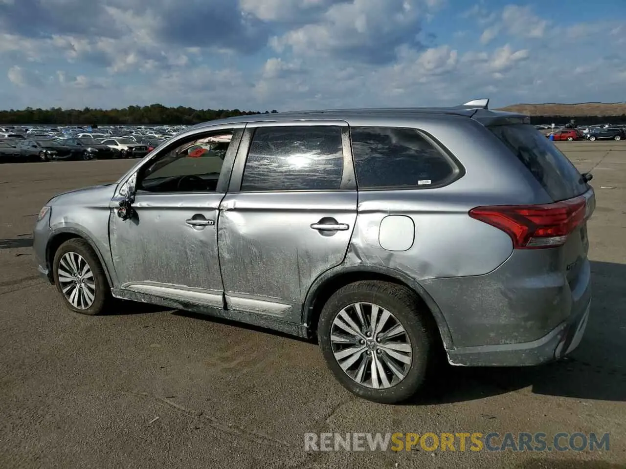 2 Photograph of a damaged car JA4AD3A30KZ035651 MITSUBISHI OUTLANDER 2019
