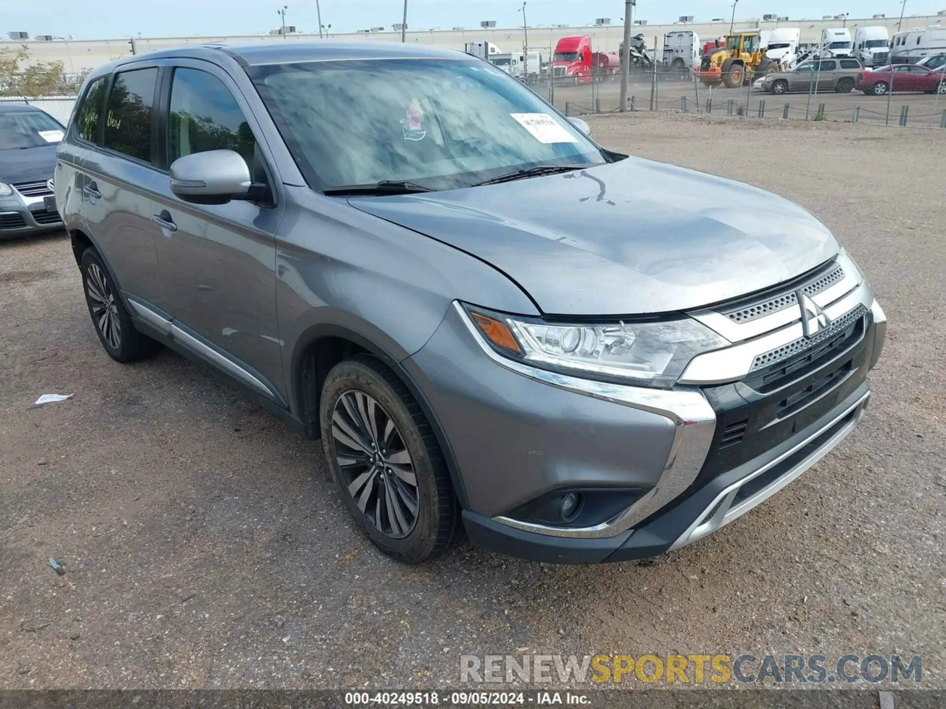 1 Photograph of a damaged car JA4AD3A30KZ042681 MITSUBISHI OUTLANDER 2019
