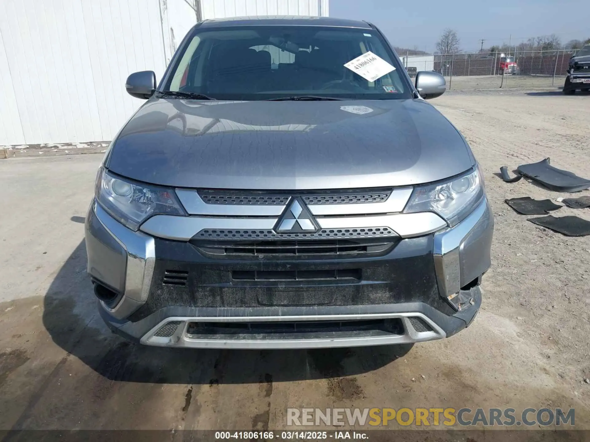 13 Photograph of a damaged car JA4AD3A30KZ043670 MITSUBISHI OUTLANDER 2019