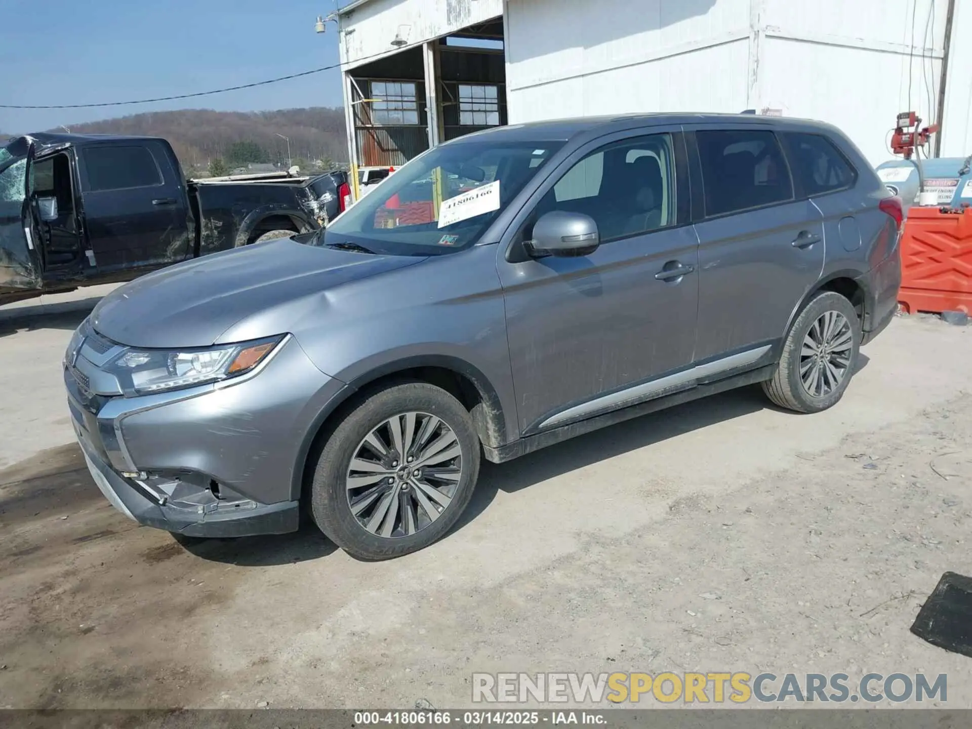 2 Photograph of a damaged car JA4AD3A30KZ043670 MITSUBISHI OUTLANDER 2019