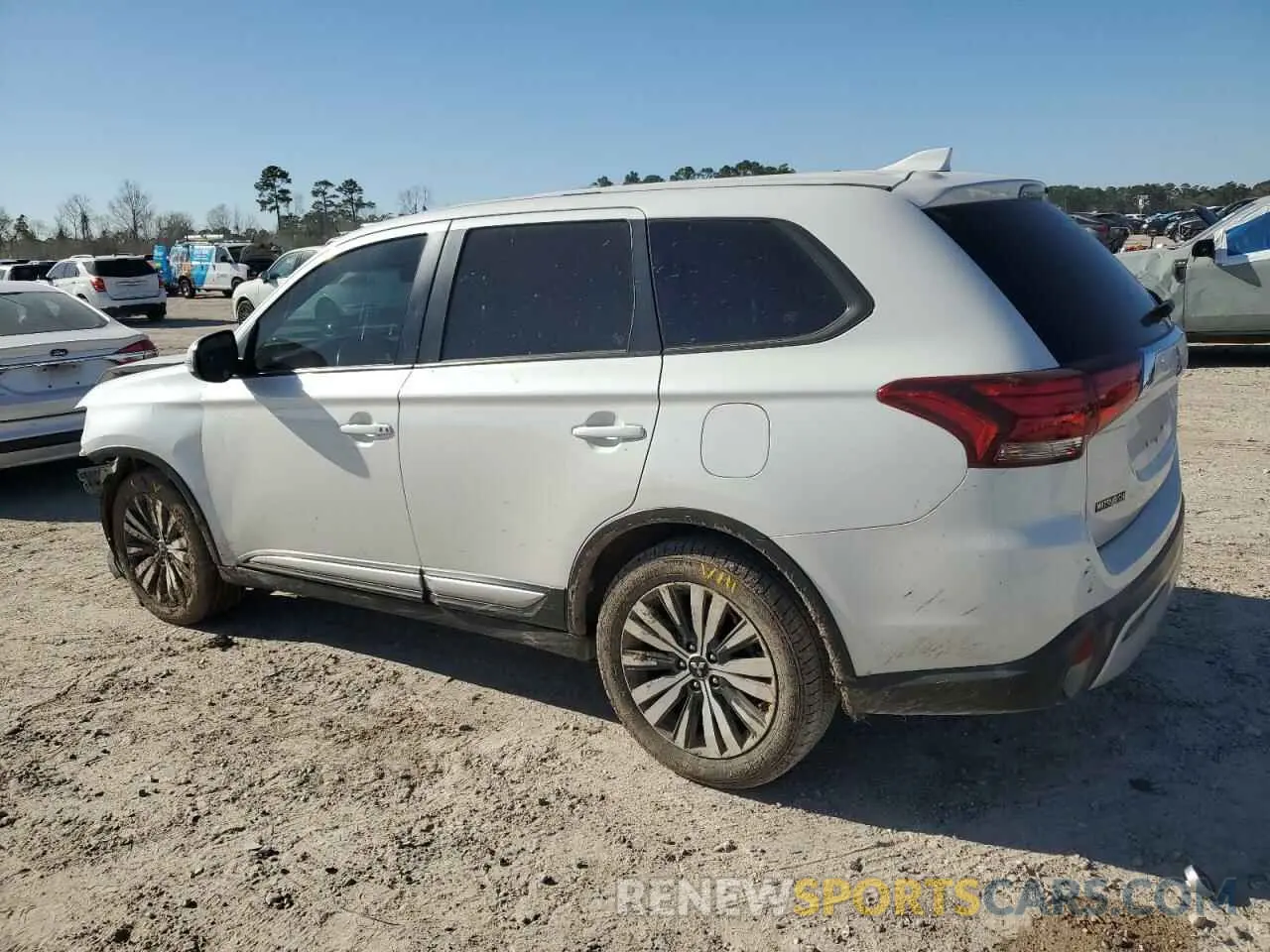 2 Photograph of a damaged car JA4AD3A30KZ055897 MITSUBISHI OUTLANDER 2019