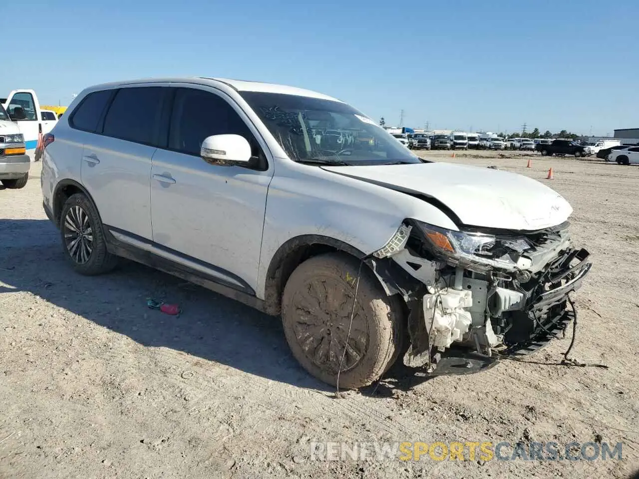 4 Photograph of a damaged car JA4AD3A30KZ055897 MITSUBISHI OUTLANDER 2019