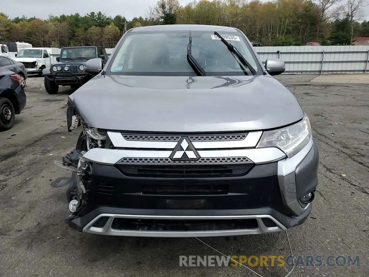 5 Photograph of a damaged car JA4AD3A31KZ011911 MITSUBISHI OUTLANDER 2019