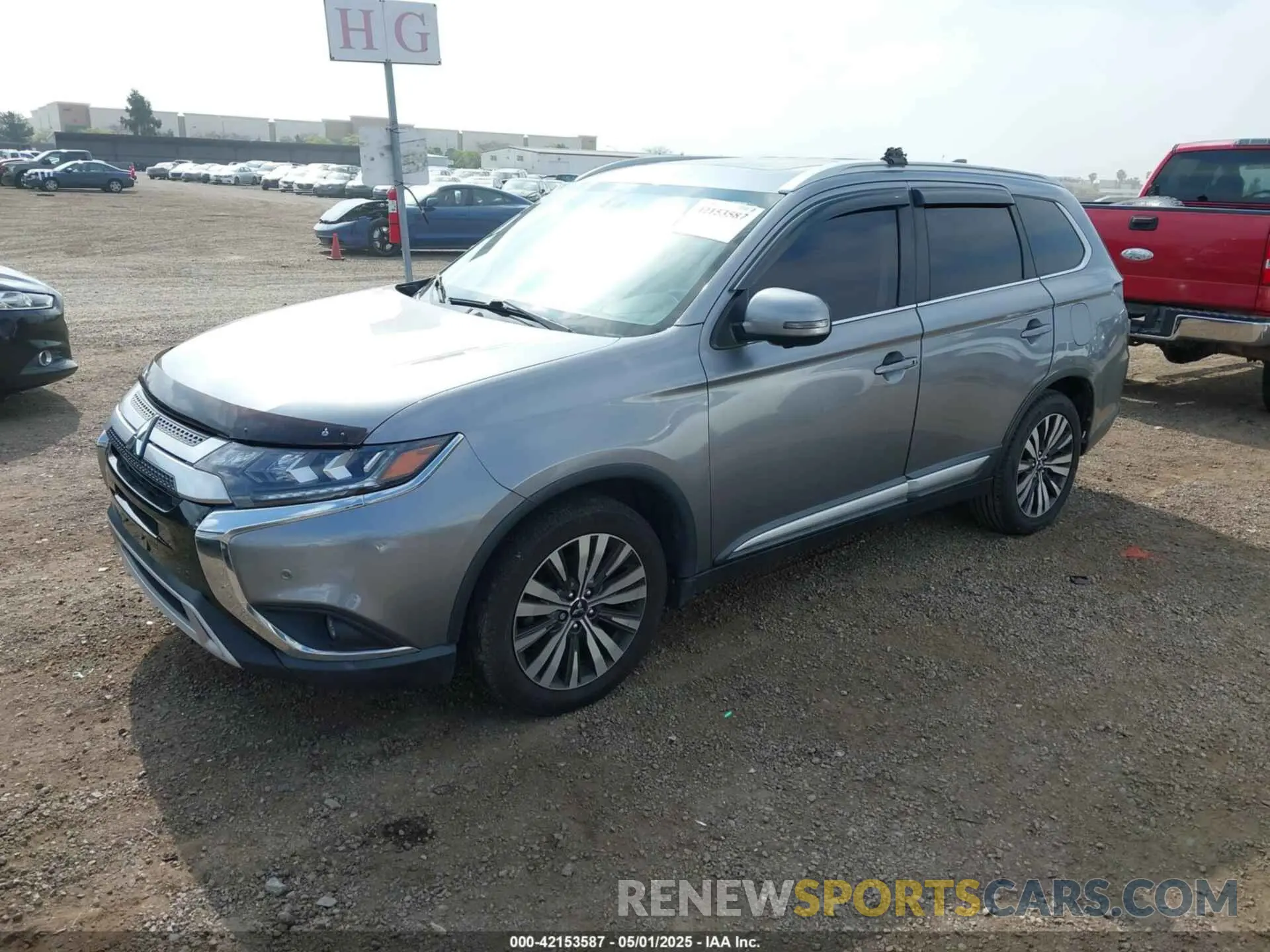 2 Photograph of a damaged car JA4AD3A32KZ006829 MITSUBISHI OUTLANDER 2019