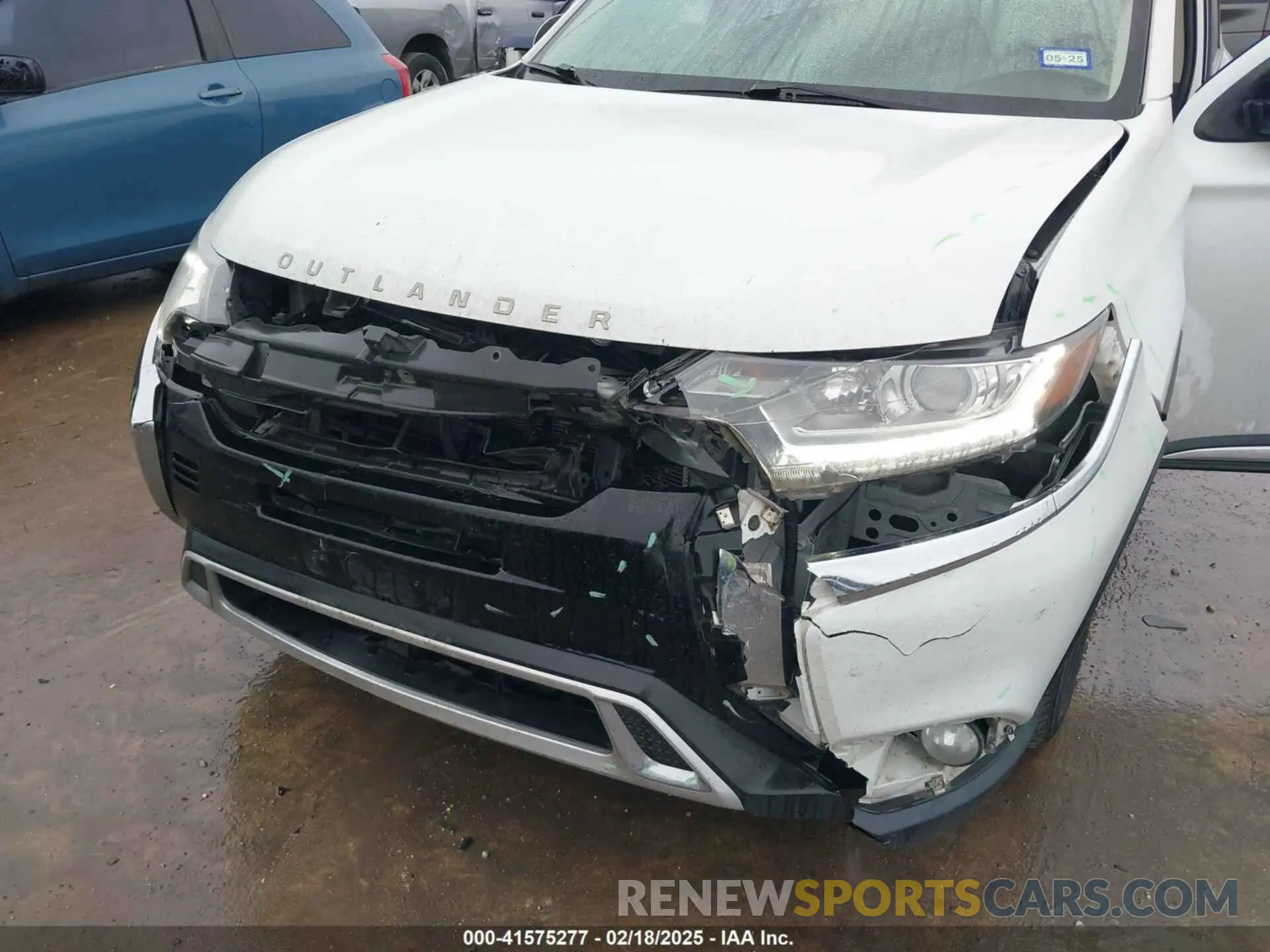 6 Photograph of a damaged car JA4AD3A32KZ007270 MITSUBISHI OUTLANDER 2019