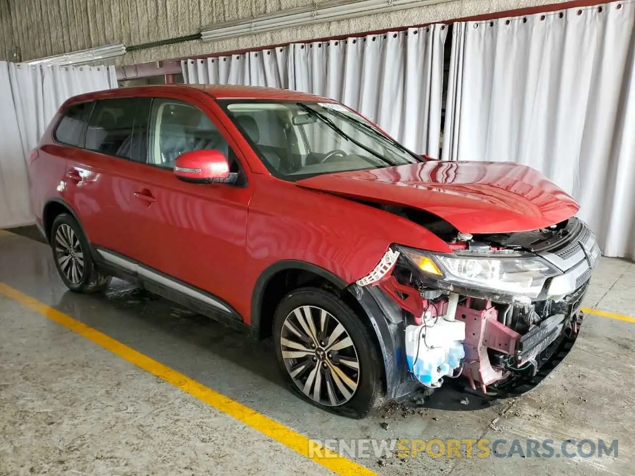 4 Photograph of a damaged car JA4AD3A32KZ043198 MITSUBISHI OUTLANDER 2019