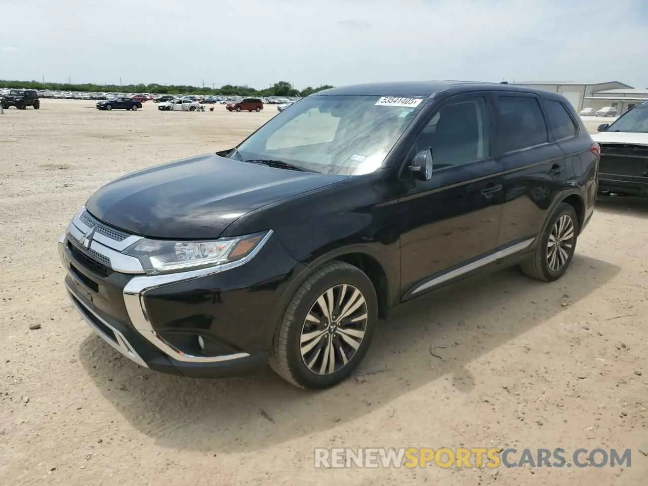 1 Photograph of a damaged car JA4AD3A32KZ054976 MITSUBISHI OUTLANDER 2019
