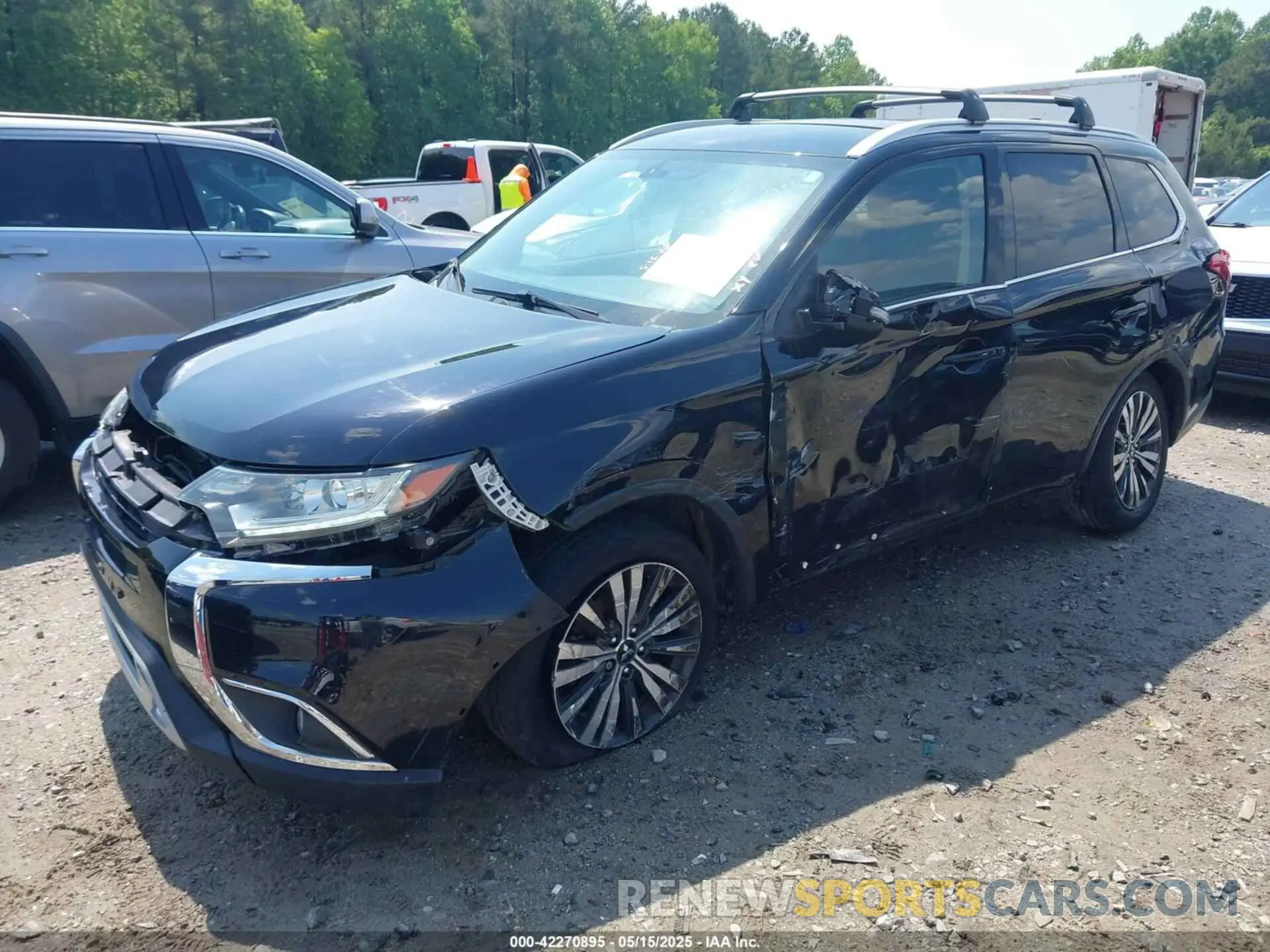 2 Photograph of a damaged car JA4AD3A33KZ005401 MITSUBISHI OUTLANDER 2019