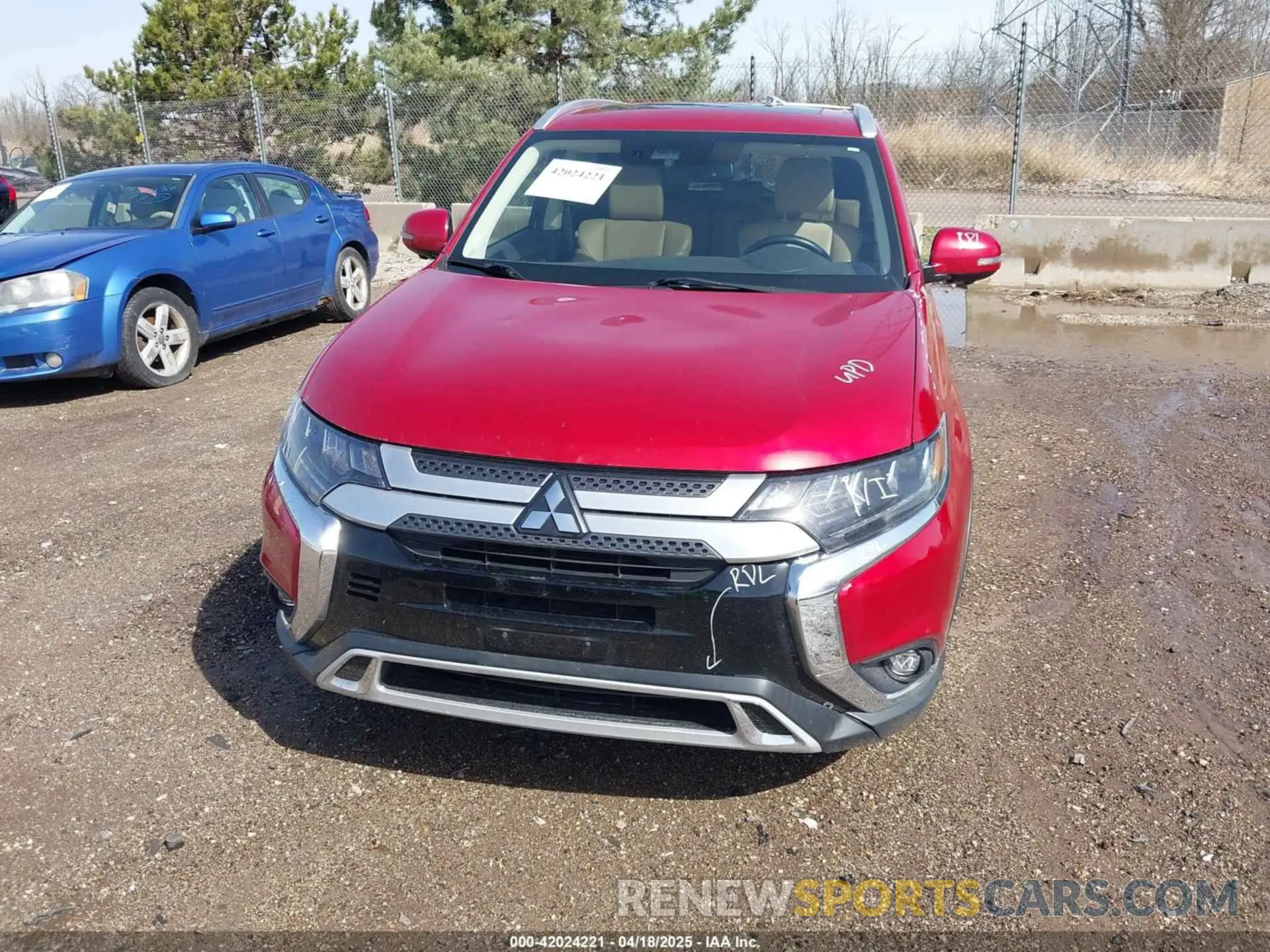13 Photograph of a damaged car JA4AD3A33KZ007729 MITSUBISHI OUTLANDER 2019