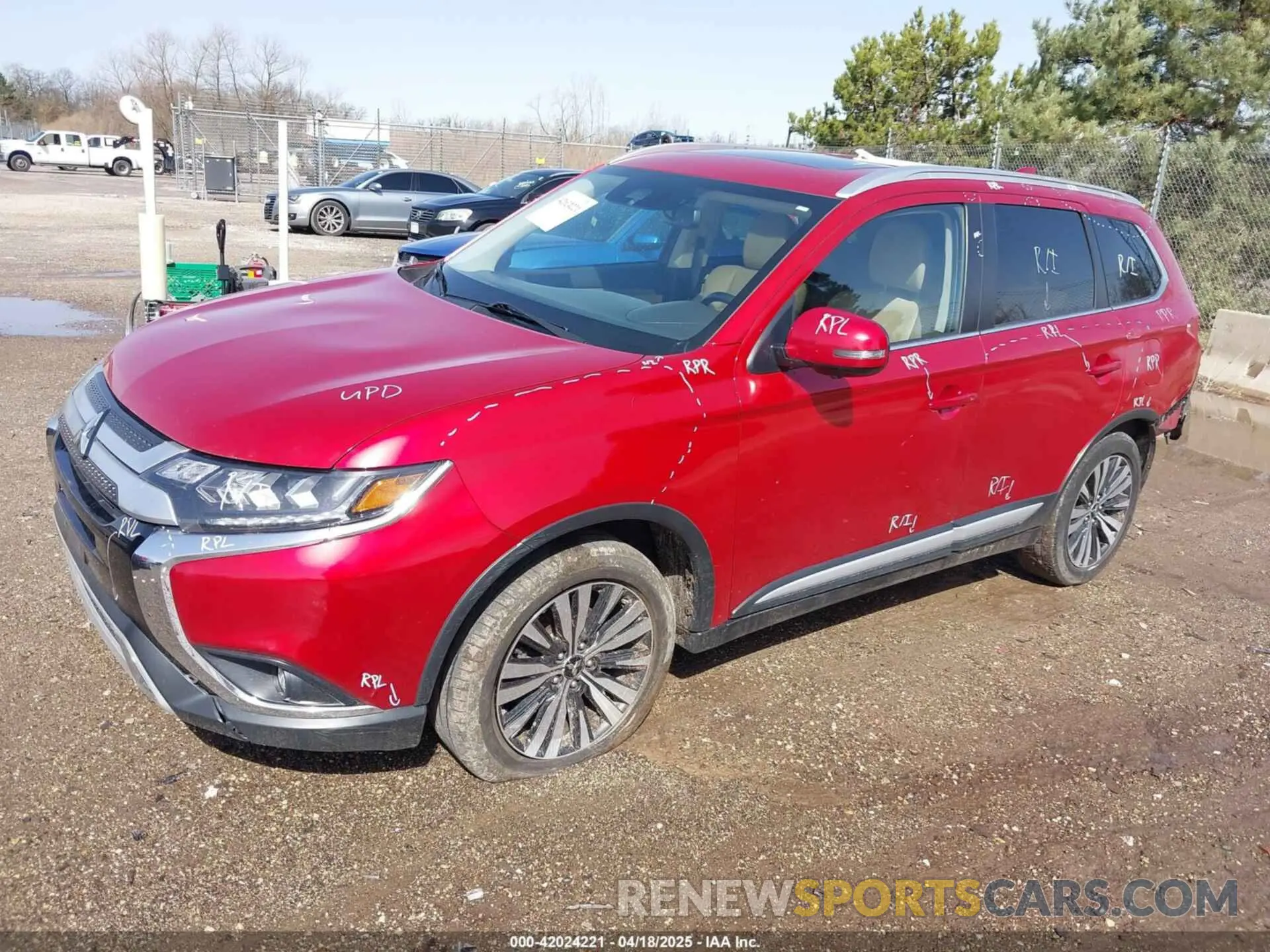 2 Photograph of a damaged car JA4AD3A33KZ007729 MITSUBISHI OUTLANDER 2019