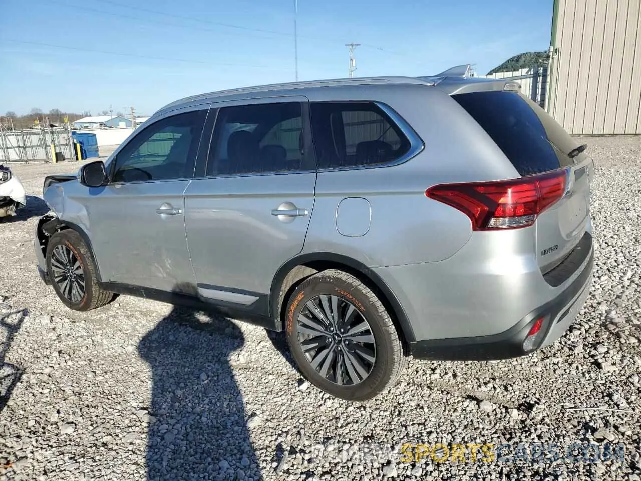 2 Photograph of a damaged car JA4AD3A34KJ000691 MITSUBISHI OUTLANDER 2019