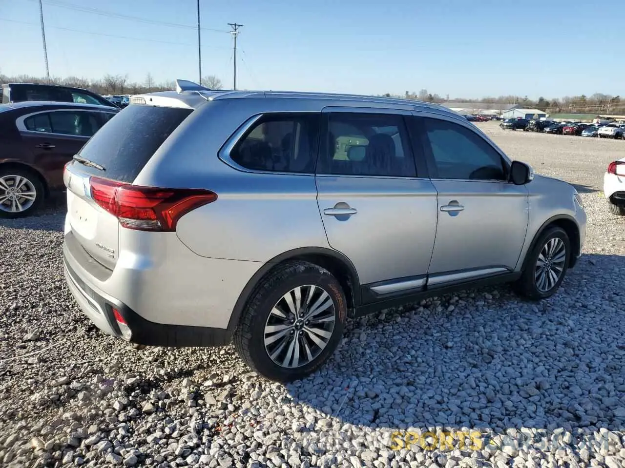 3 Photograph of a damaged car JA4AD3A34KJ000691 MITSUBISHI OUTLANDER 2019