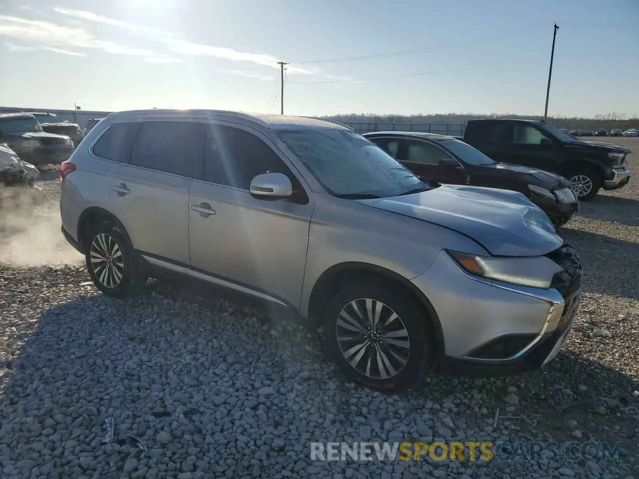 4 Photograph of a damaged car JA4AD3A34KJ000691 MITSUBISHI OUTLANDER 2019