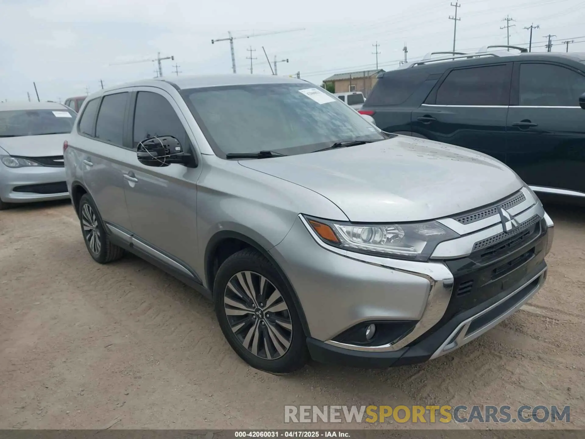 1 Photograph of a damaged car JA4AD3A34KZ015340 MITSUBISHI OUTLANDER 2019