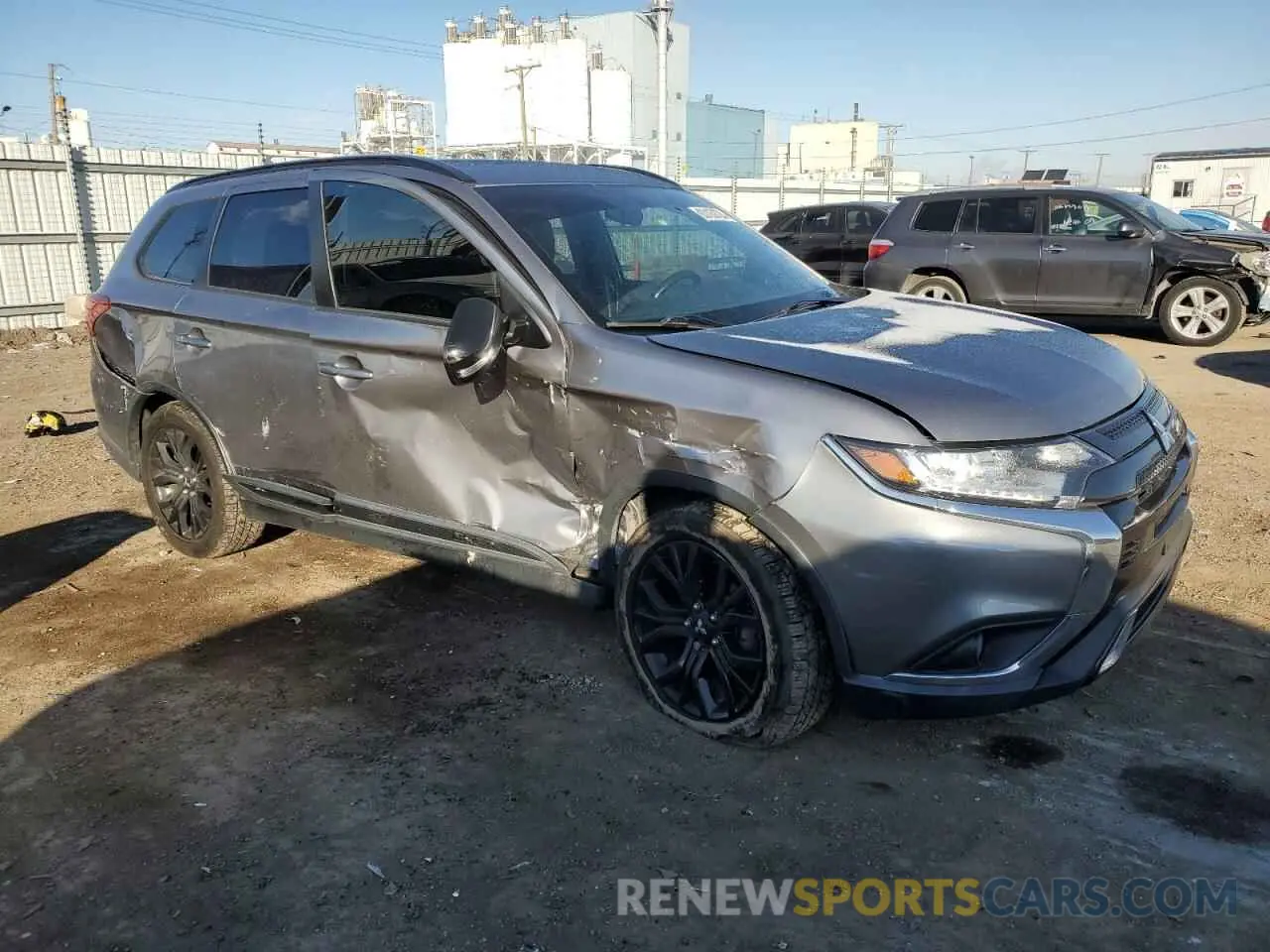 4 Photograph of a damaged car JA4AD3A34KZ031229 MITSUBISHI OUTLANDER 2019