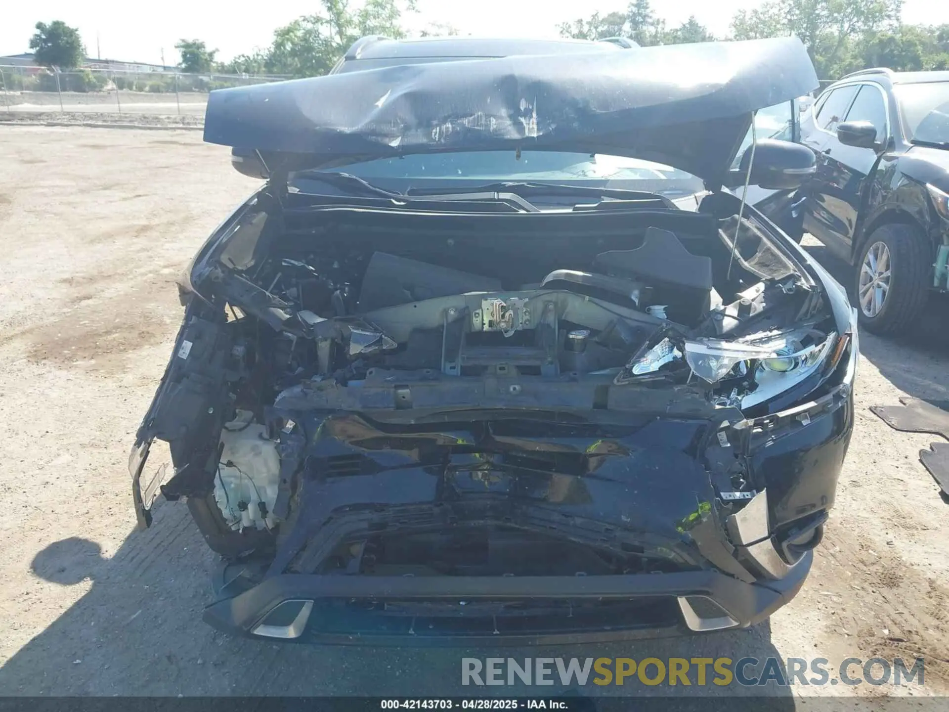 6 Photograph of a damaged car JA4AD3A35KZ025472 MITSUBISHI OUTLANDER 2019