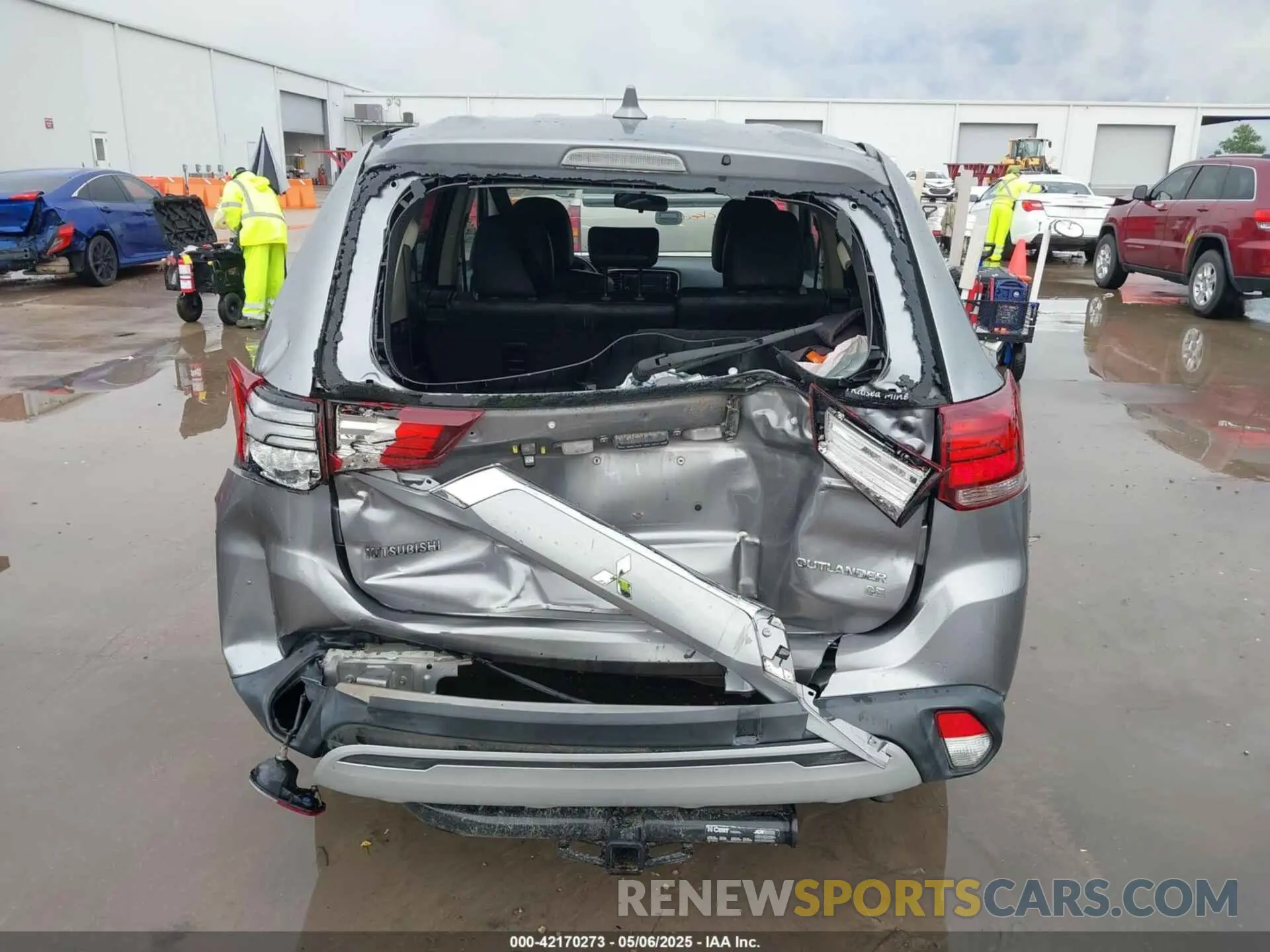 16 Photograph of a damaged car JA4AD3A35KZ026377 MITSUBISHI OUTLANDER 2019