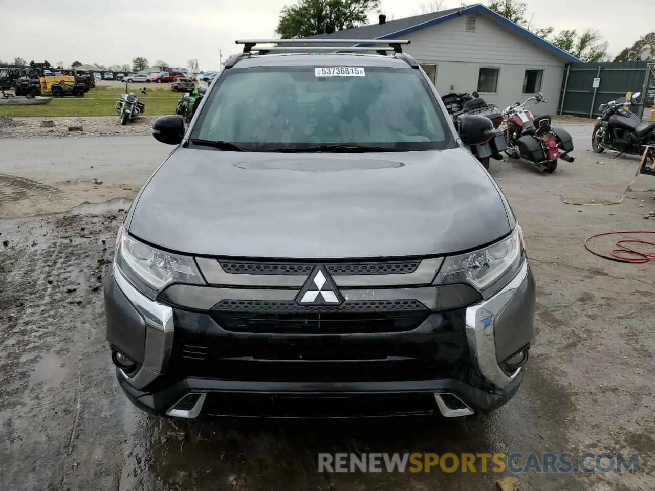 5 Photograph of a damaged car JA4AD3A35KZ049688 MITSUBISHI OUTLANDER 2019