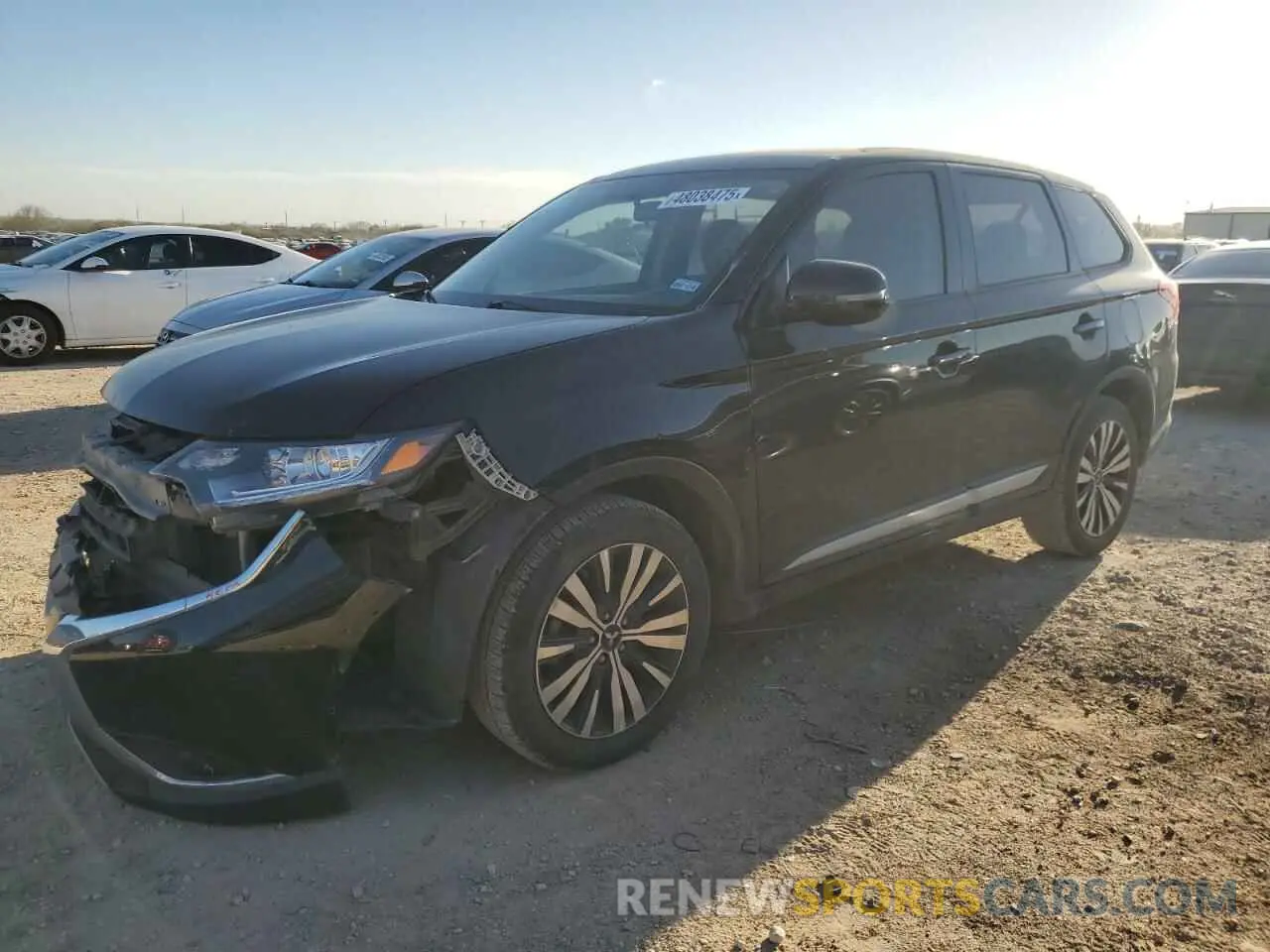 1 Photograph of a damaged car JA4AD3A35KZ052770 MITSUBISHI OUTLANDER 2019