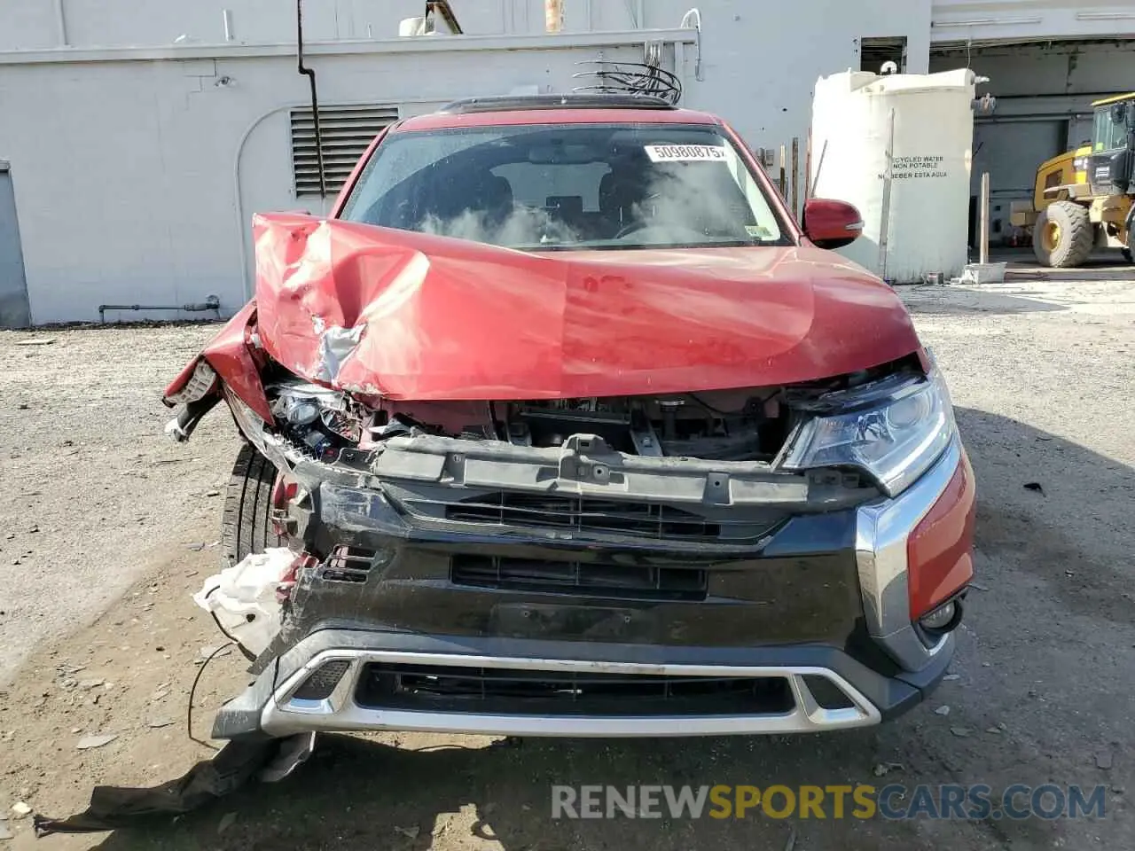 5 Photograph of a damaged car JA4AD3A36KZ013038 MITSUBISHI OUTLANDER 2019