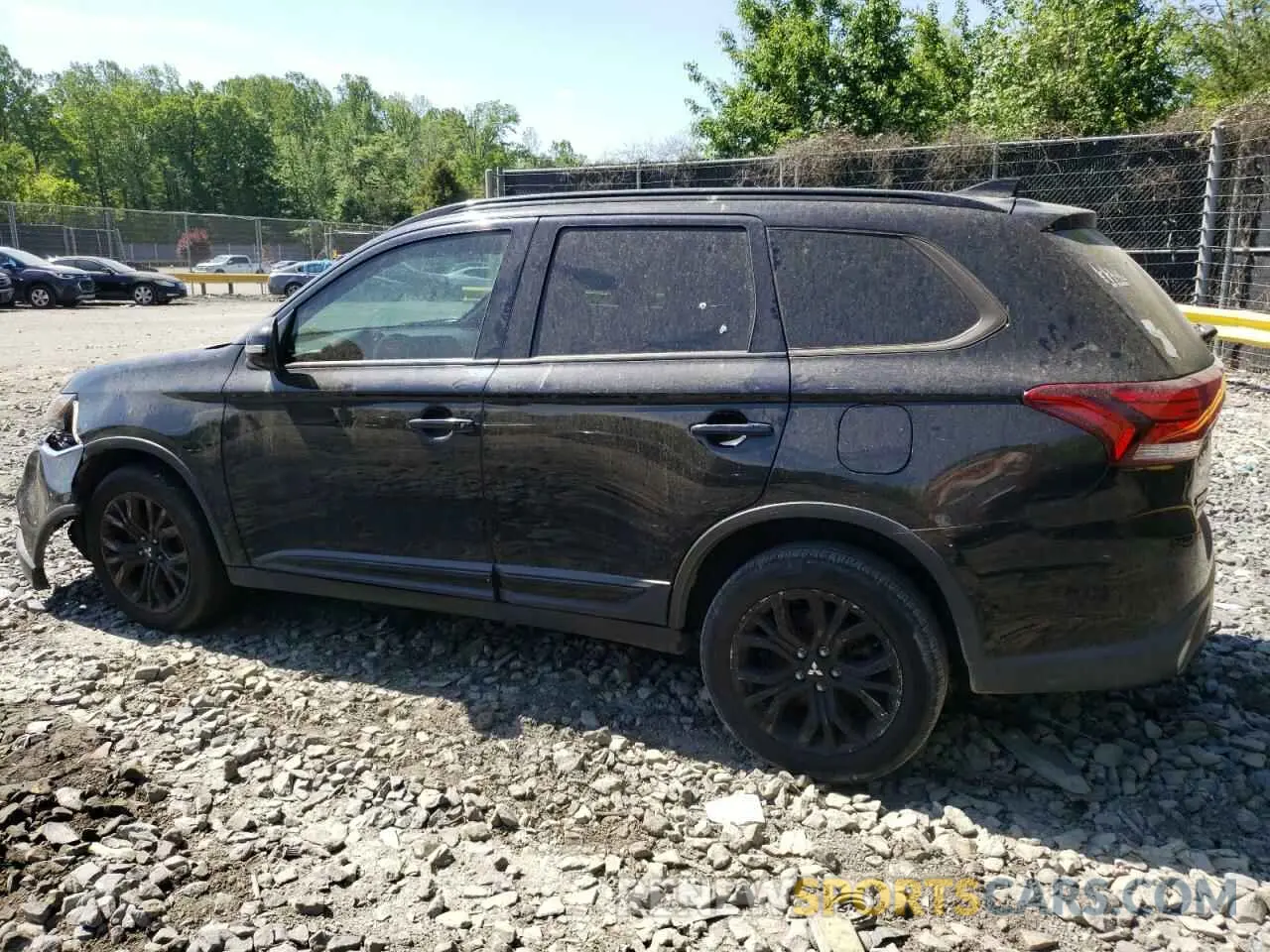 2 Photograph of a damaged car JA4AD3A36KZ028641 MITSUBISHI OUTLANDER 2019