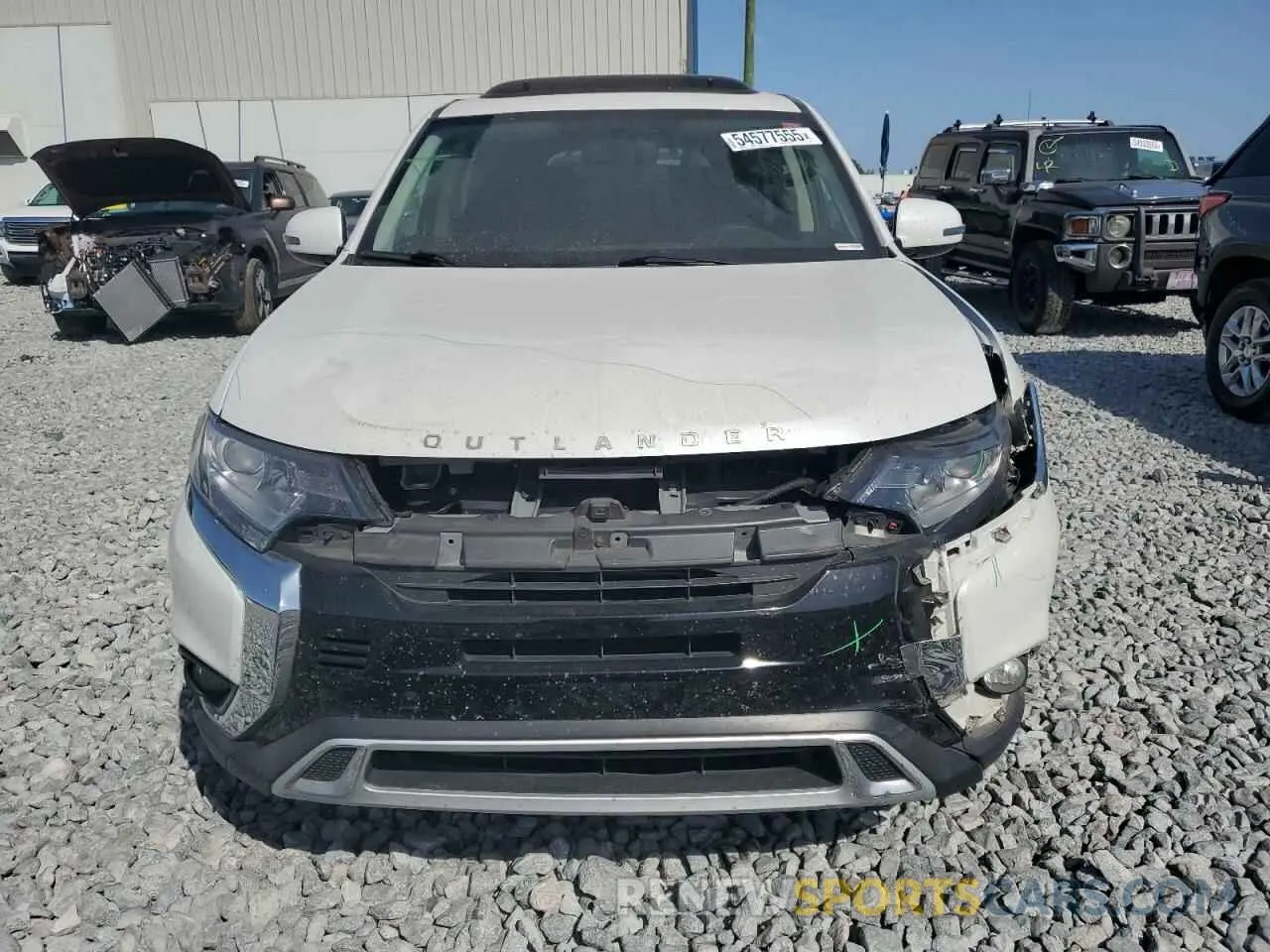 5 Photograph of a damaged car JA4AD3A37KZ016840 MITSUBISHI OUTLANDER 2019