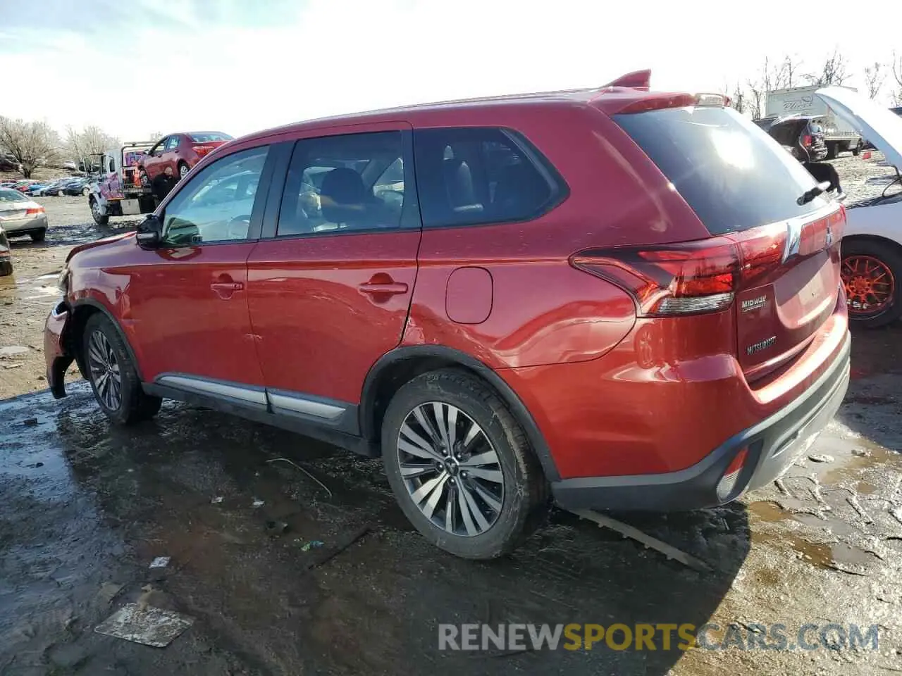 2 Photograph of a damaged car JA4AD3A37KZ017714 MITSUBISHI OUTLANDER 2019