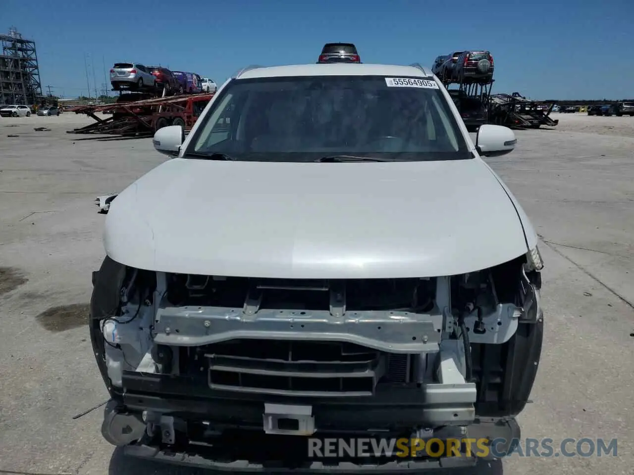 5 Photograph of a damaged car JA4AD3A38KZ008665 MITSUBISHI OUTLANDER 2019