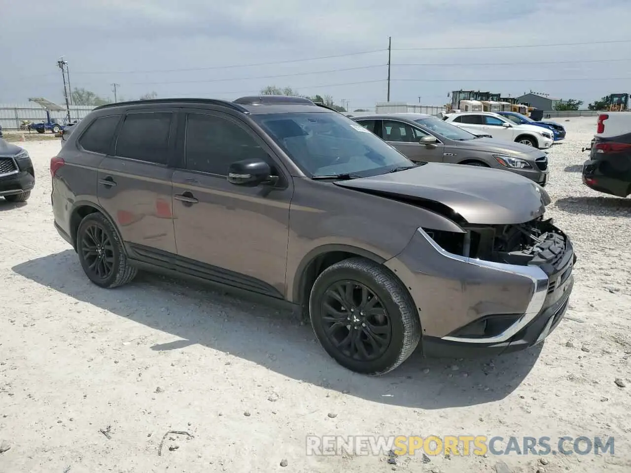 4 Photograph of a damaged car JA4AD3A38KZ026325 MITSUBISHI OUTLANDER 2019