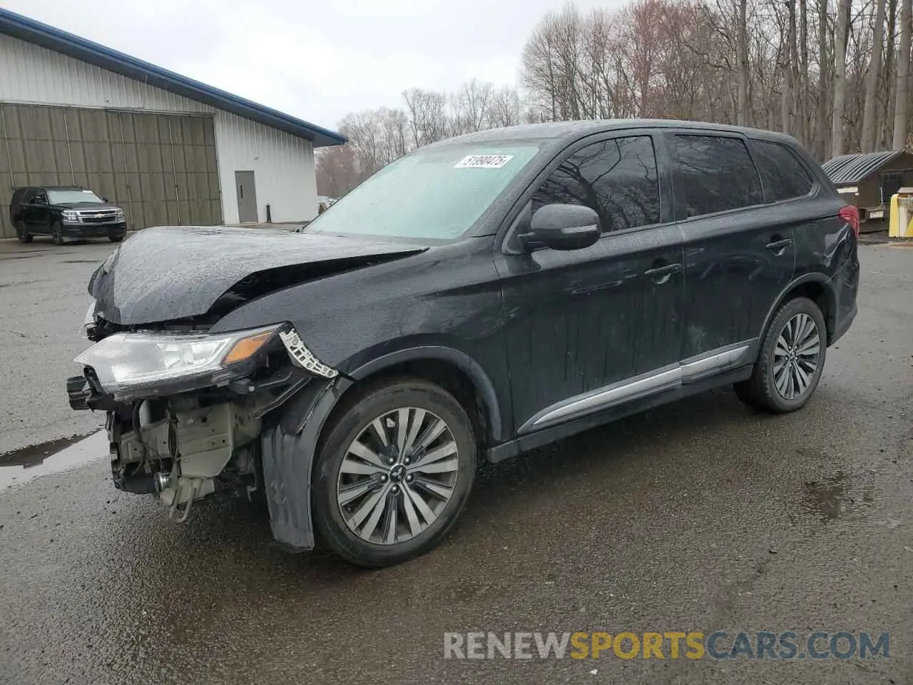 1 Photograph of a damaged car JA4AD3A38KZ028835 MITSUBISHI OUTLANDER 2019