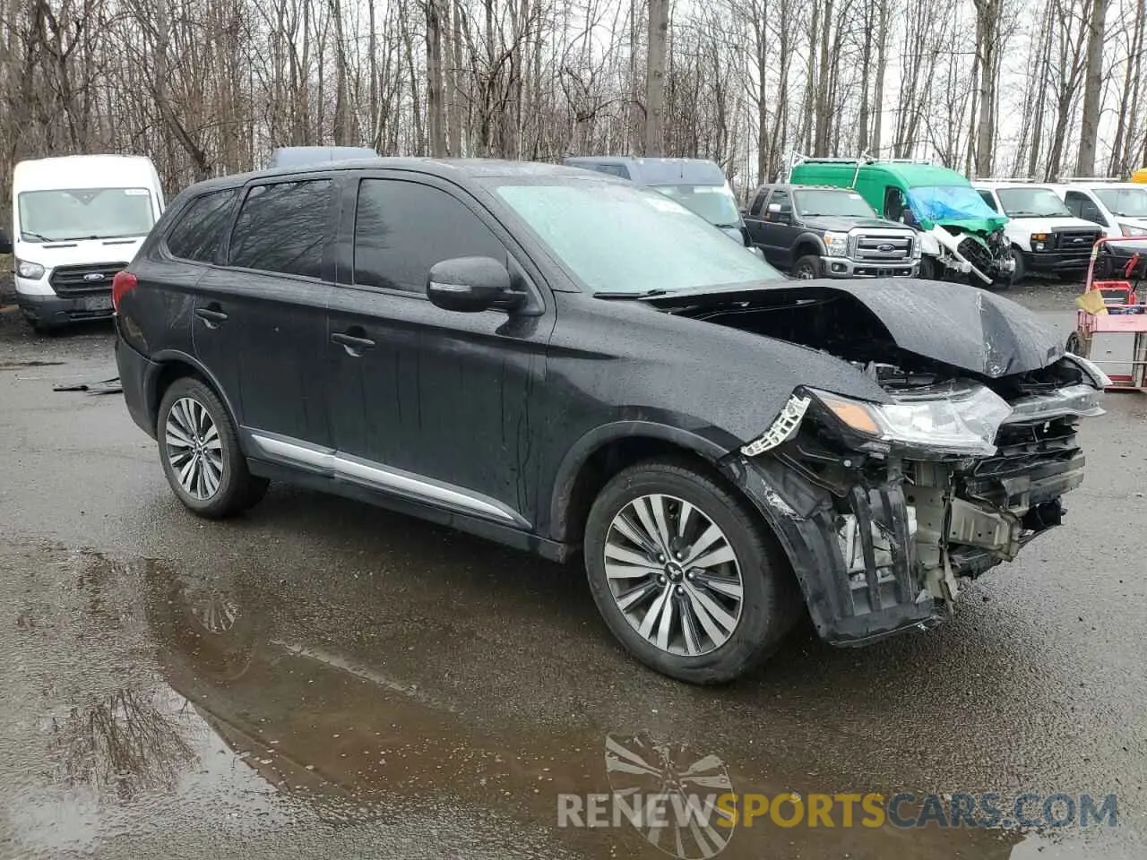 4 Photograph of a damaged car JA4AD3A38KZ028835 MITSUBISHI OUTLANDER 2019