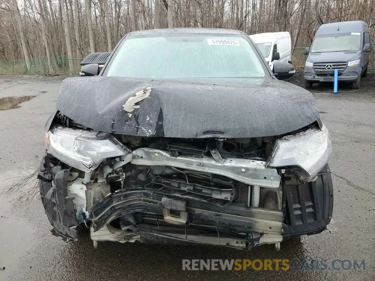 5 Photograph of a damaged car JA4AD3A38KZ028835 MITSUBISHI OUTLANDER 2019